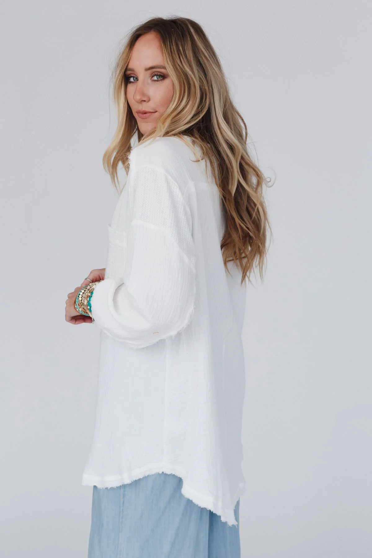 Daydream Tunic - Off White - Image 4