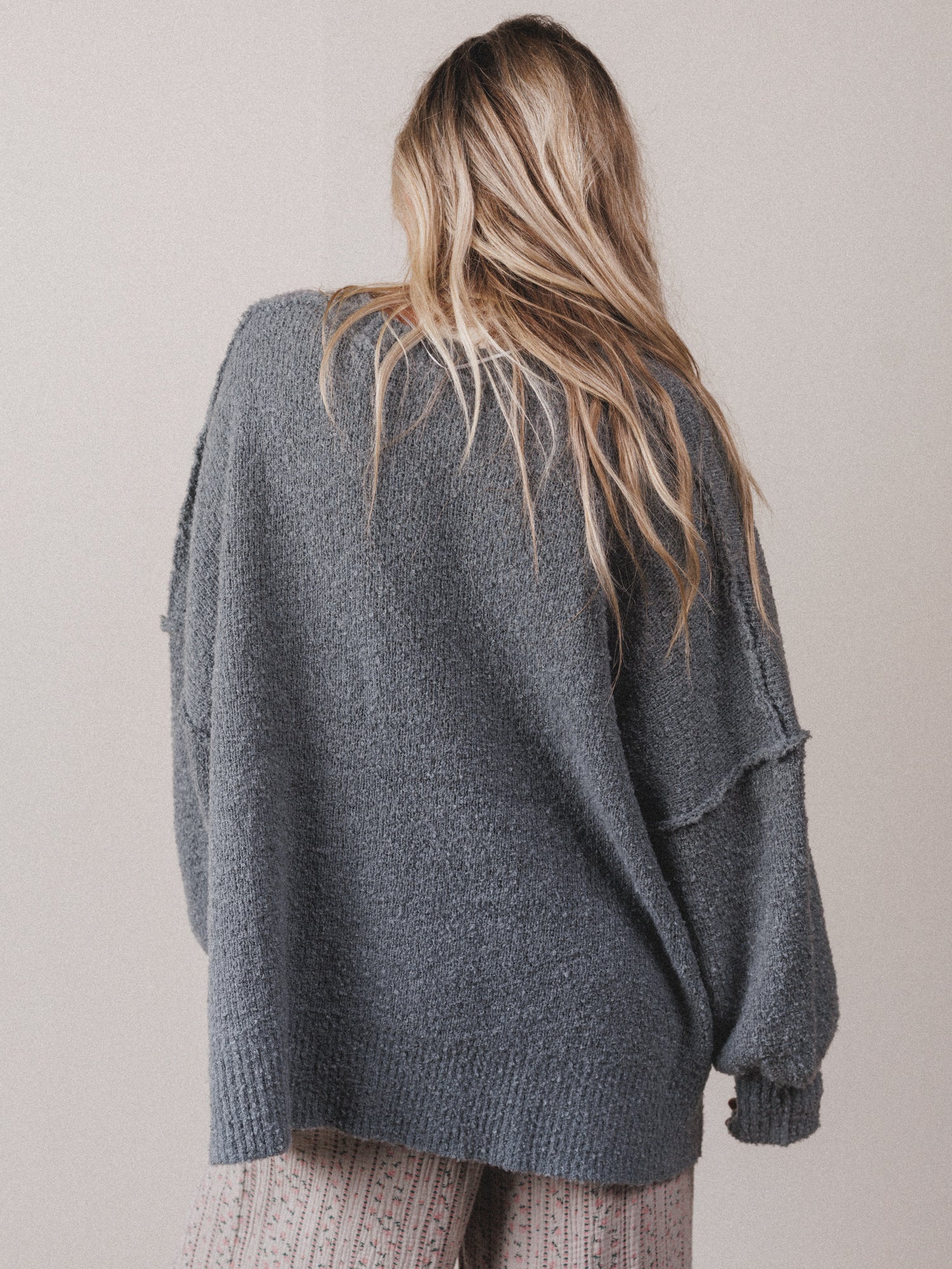 Daylight Dreamer Knit Sweater - Dark Gray - Image 4