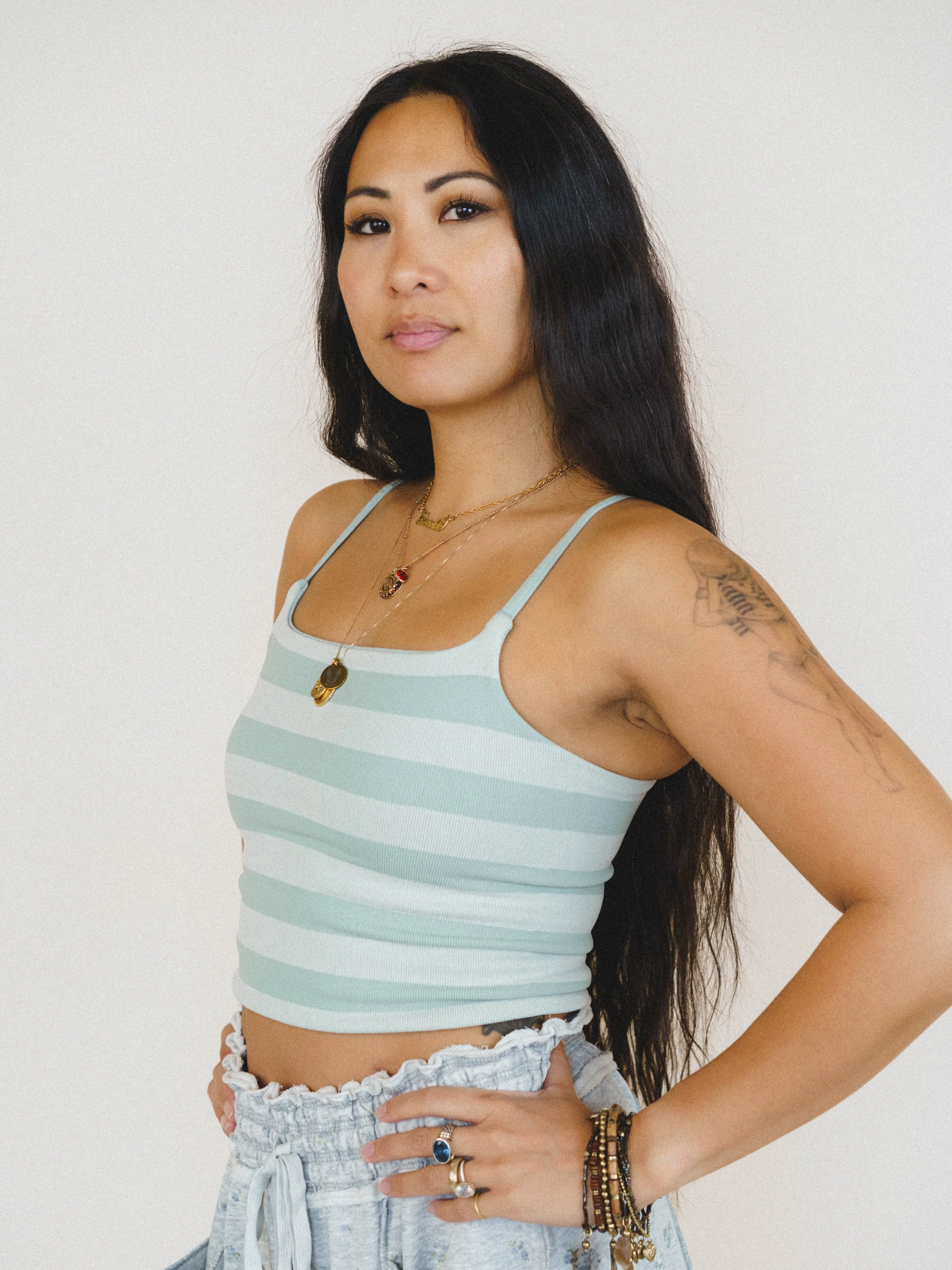 Daylight Stripes Brami - Dusty Mint - Image 3