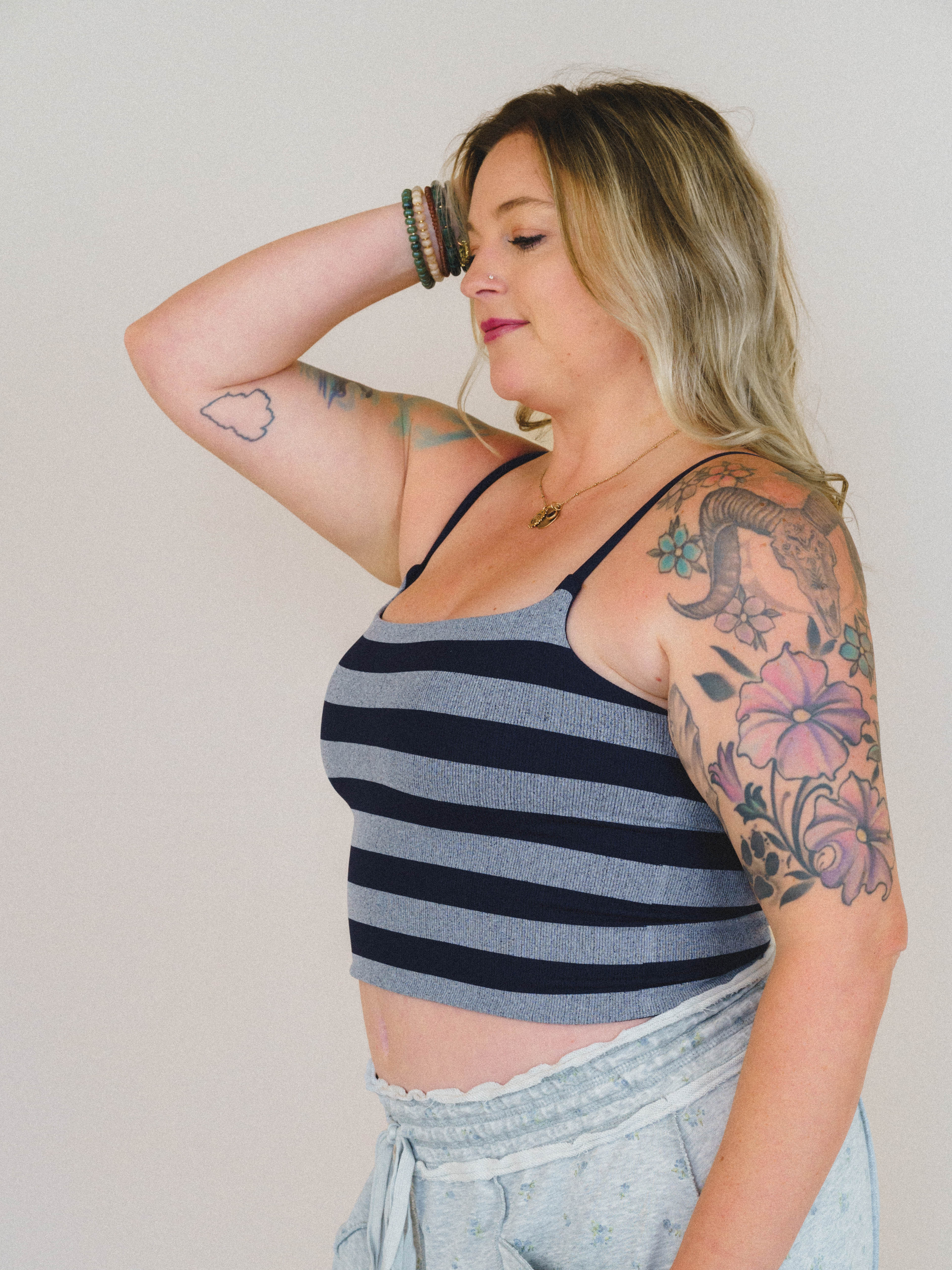 Daylight Stripes Brami - Navy - Image 3