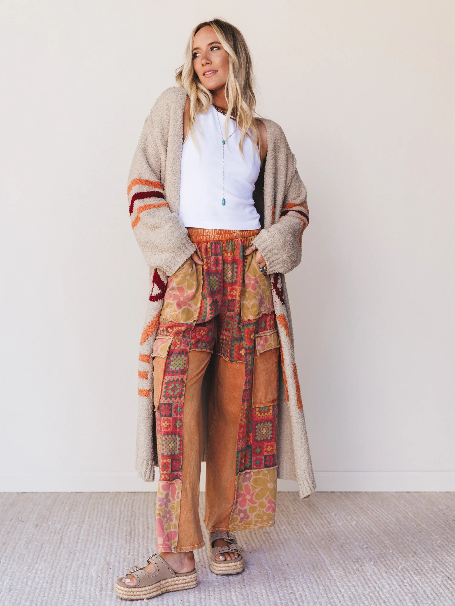Desert Collage Pants - Camel - Image 3