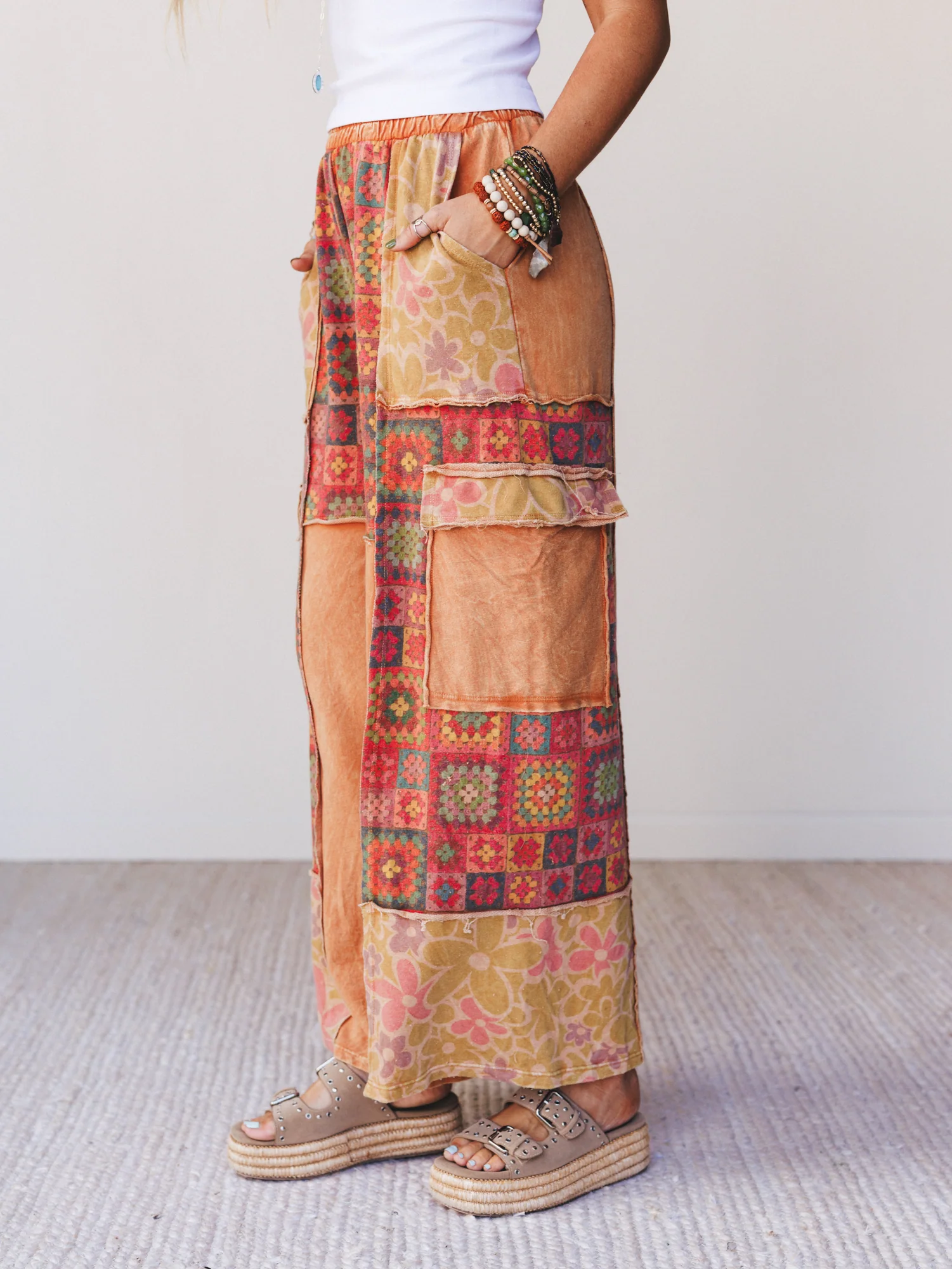 Desert Collage Pants - Camel - Image 4