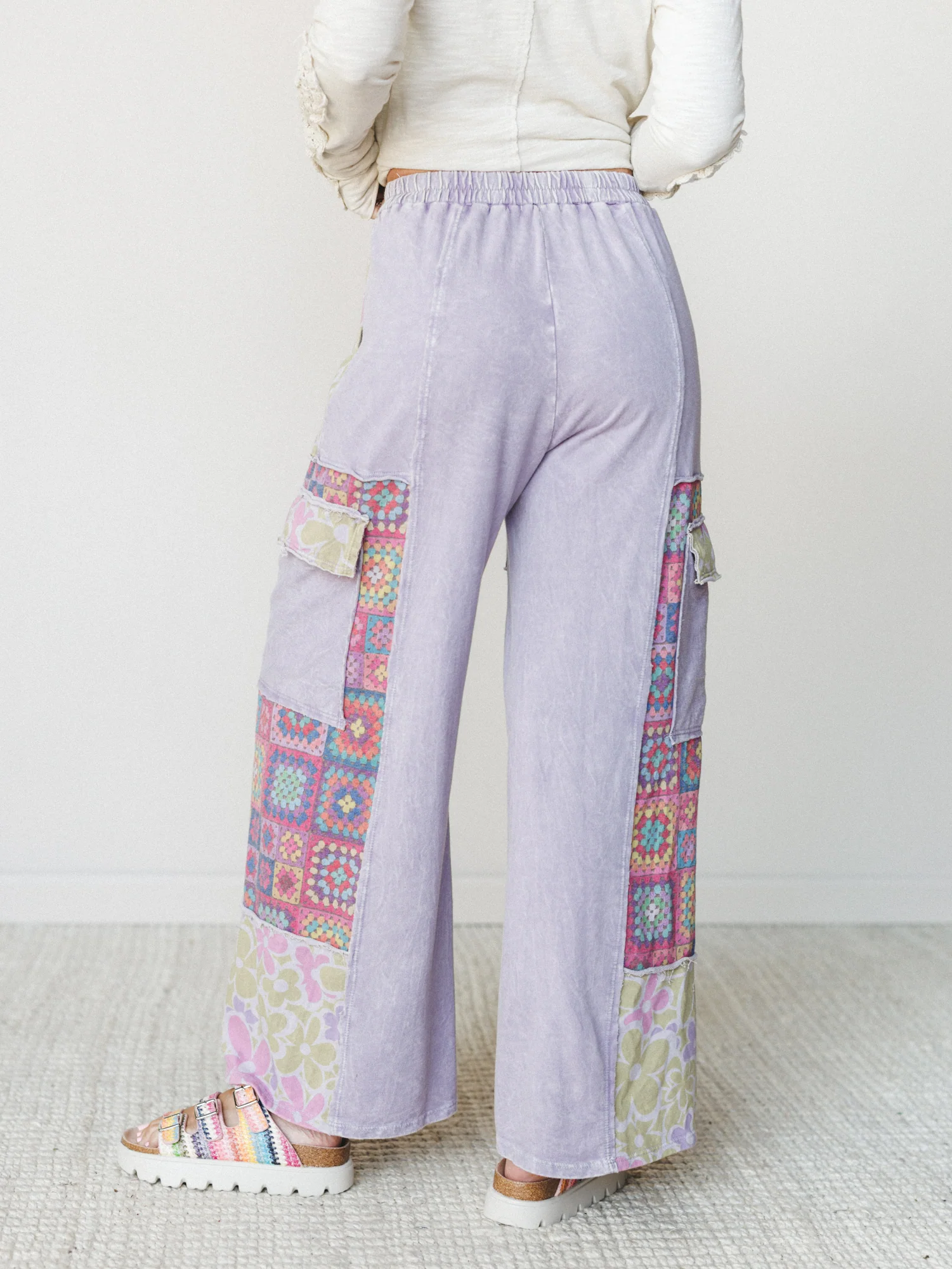 Desert Collage Pants - Moonbeam - Image 6