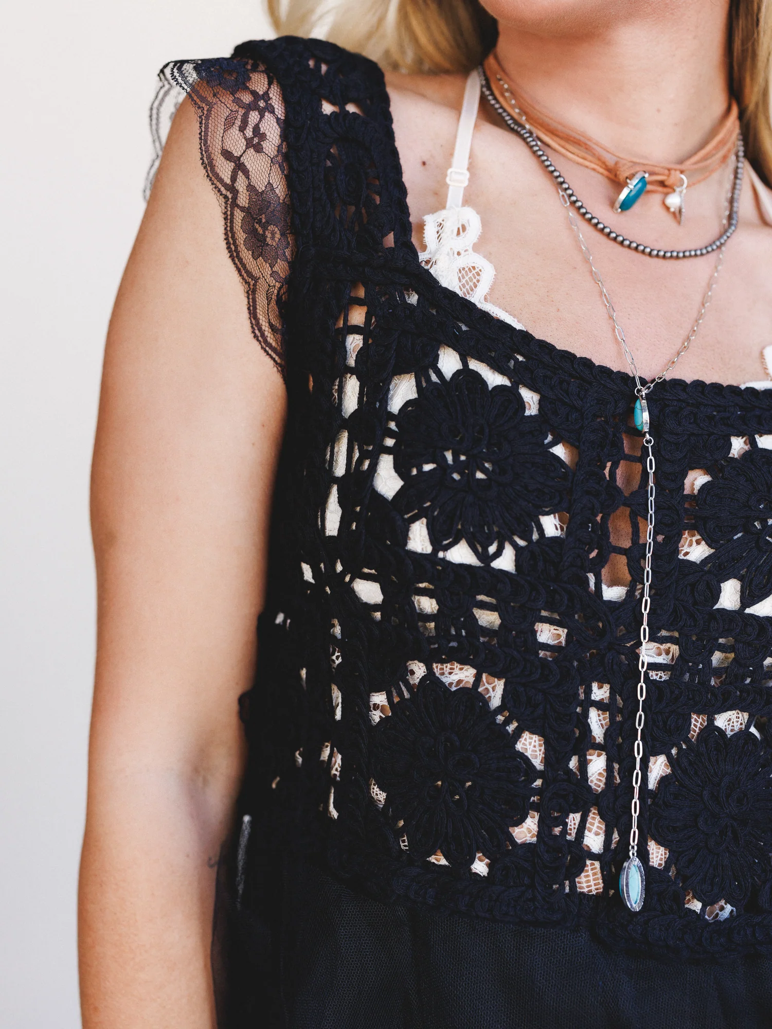 Desert Disco Dress - Black - Image 2