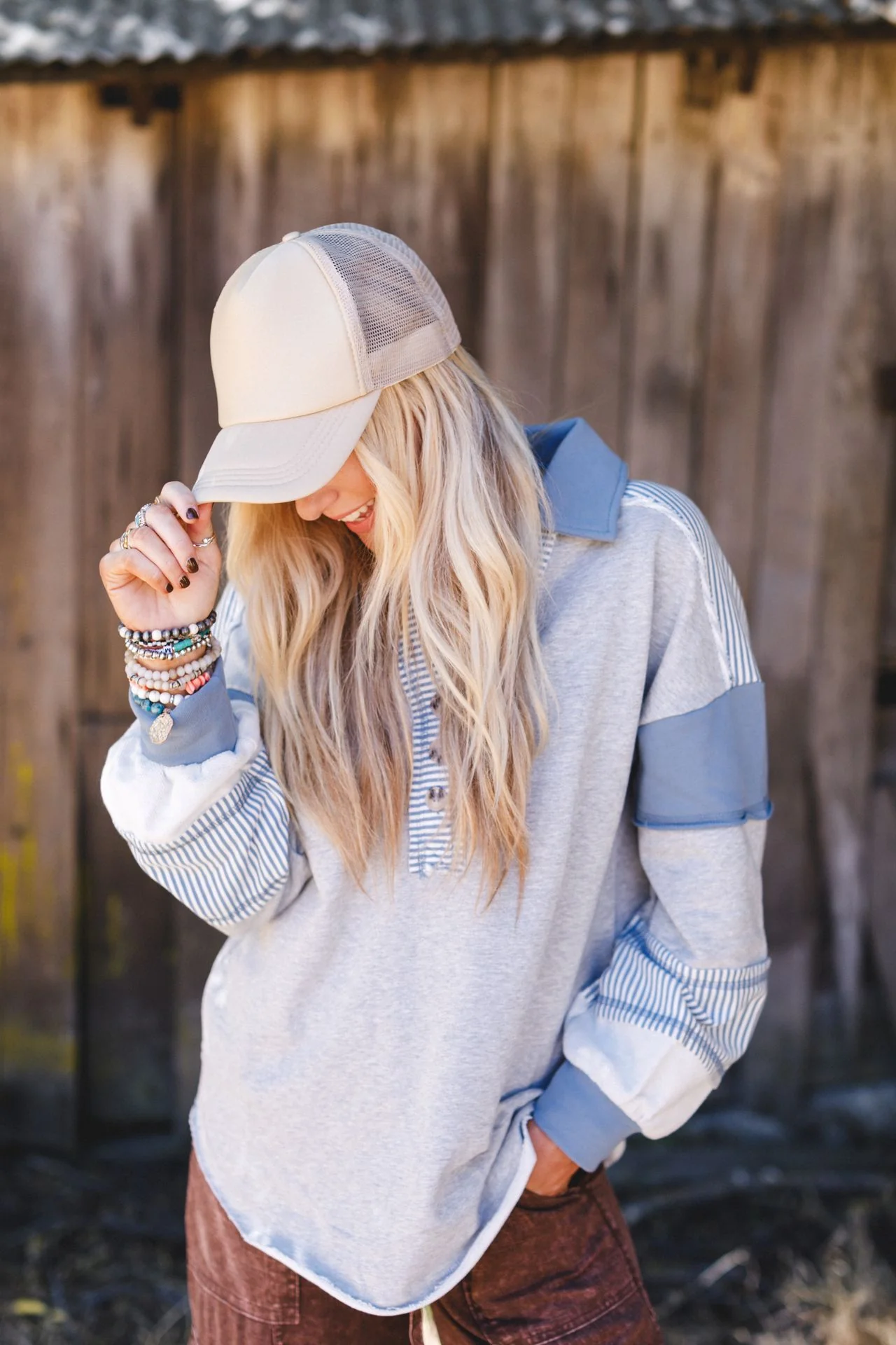 Desert Drift Trucker Hat - Khaki - Image 3