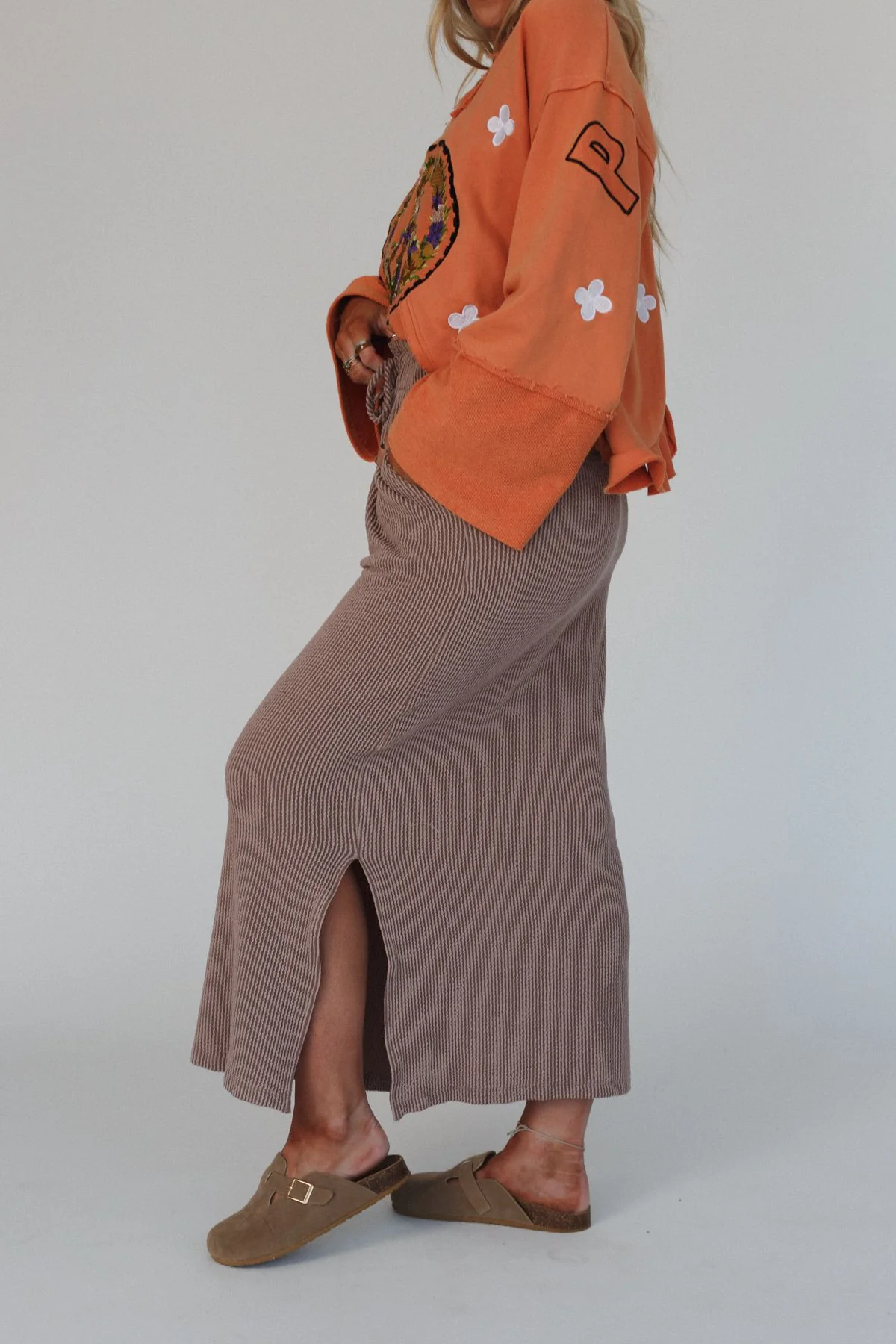 The Nest Desert Rose Maxi Skirt - Acorn - Image 6