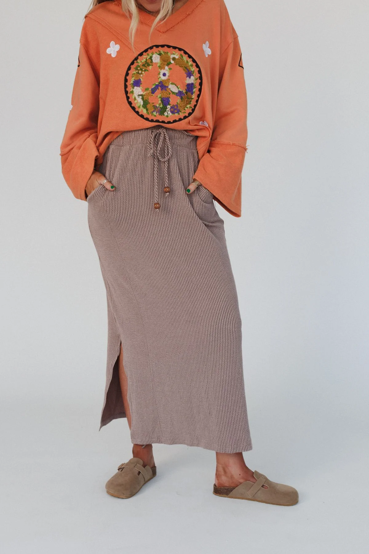 The Nest Desert Rose Maxi Skirt - Acorn - Pre Order - Image 2