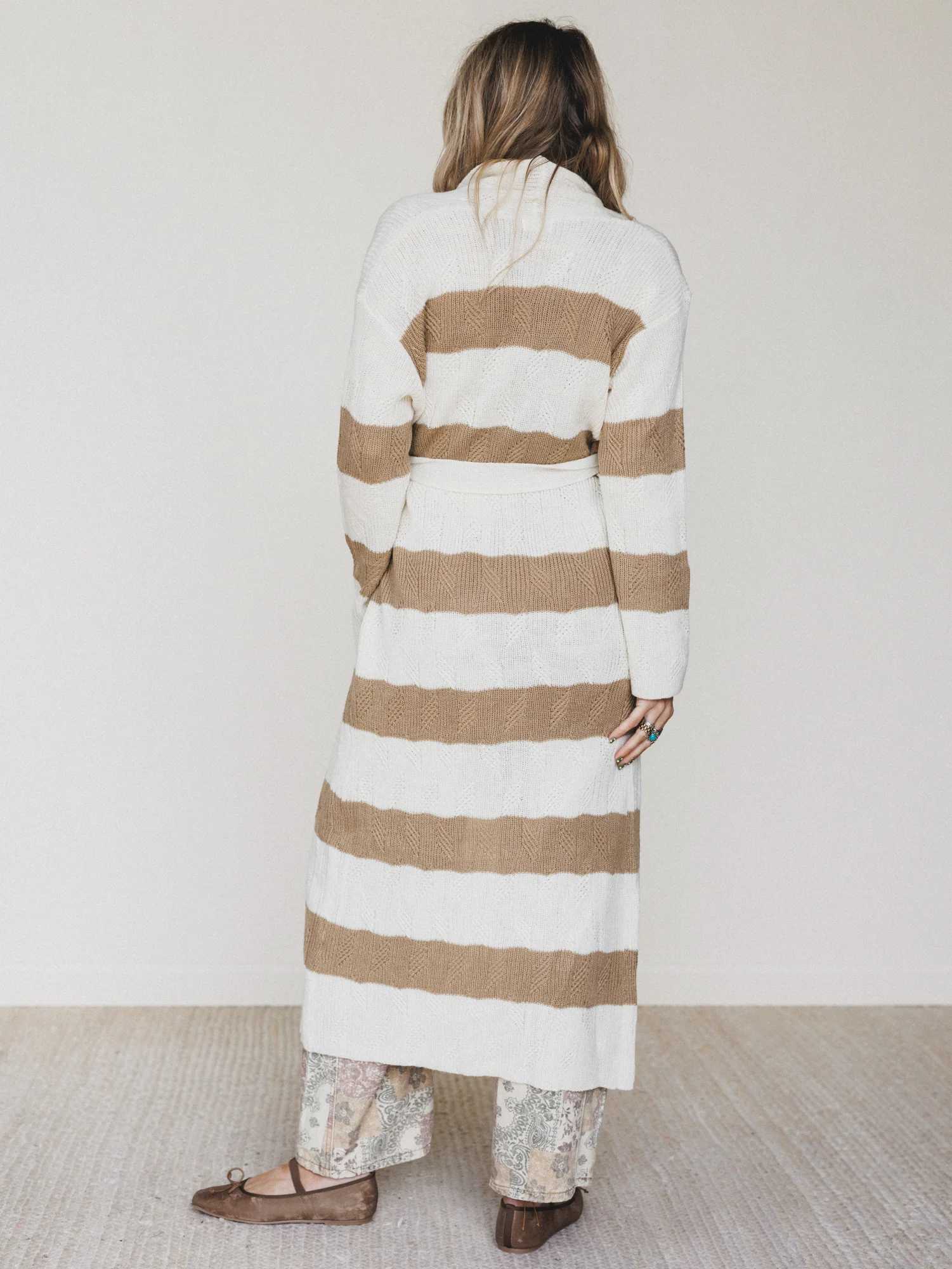 Donya Duster Cardigan - Mocha - Image 5