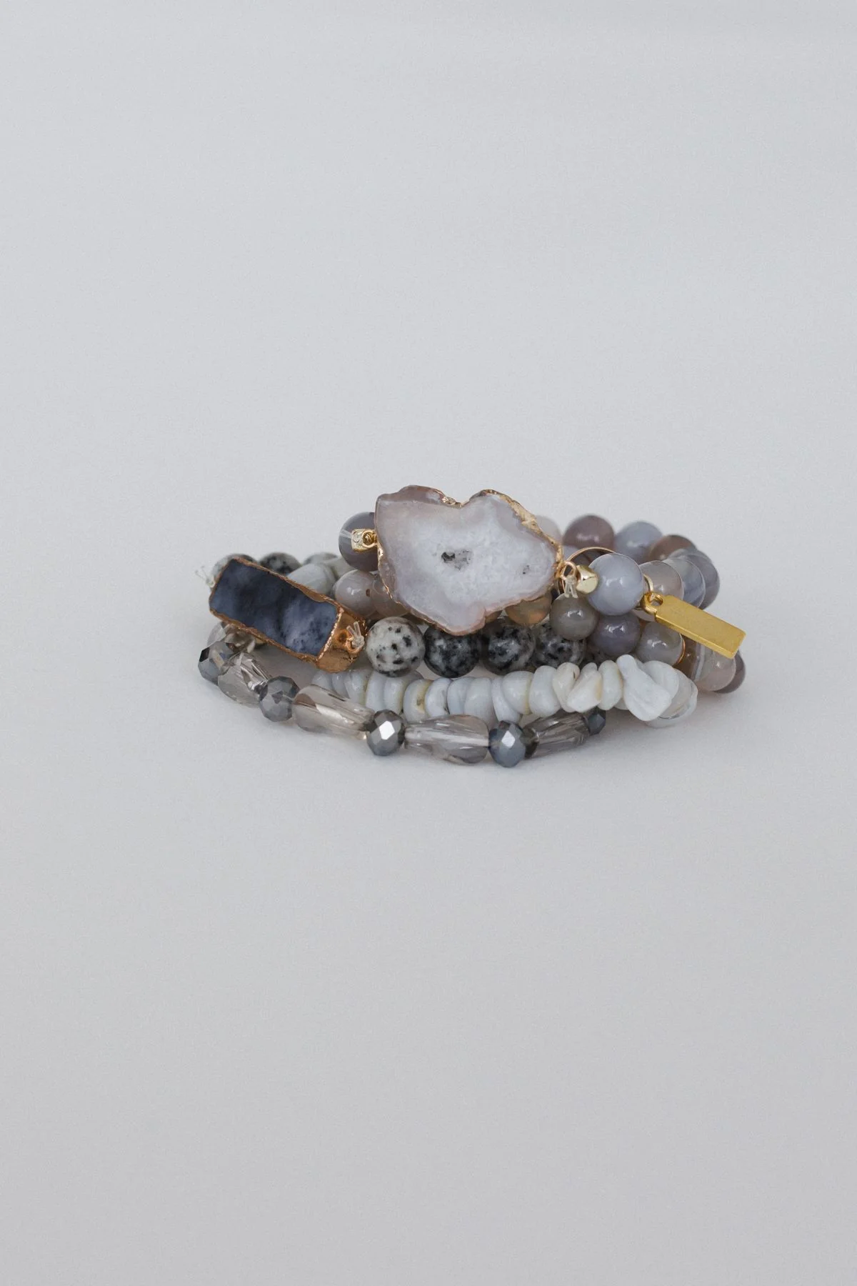 Dove Bracelet Set - Gray - Image 4