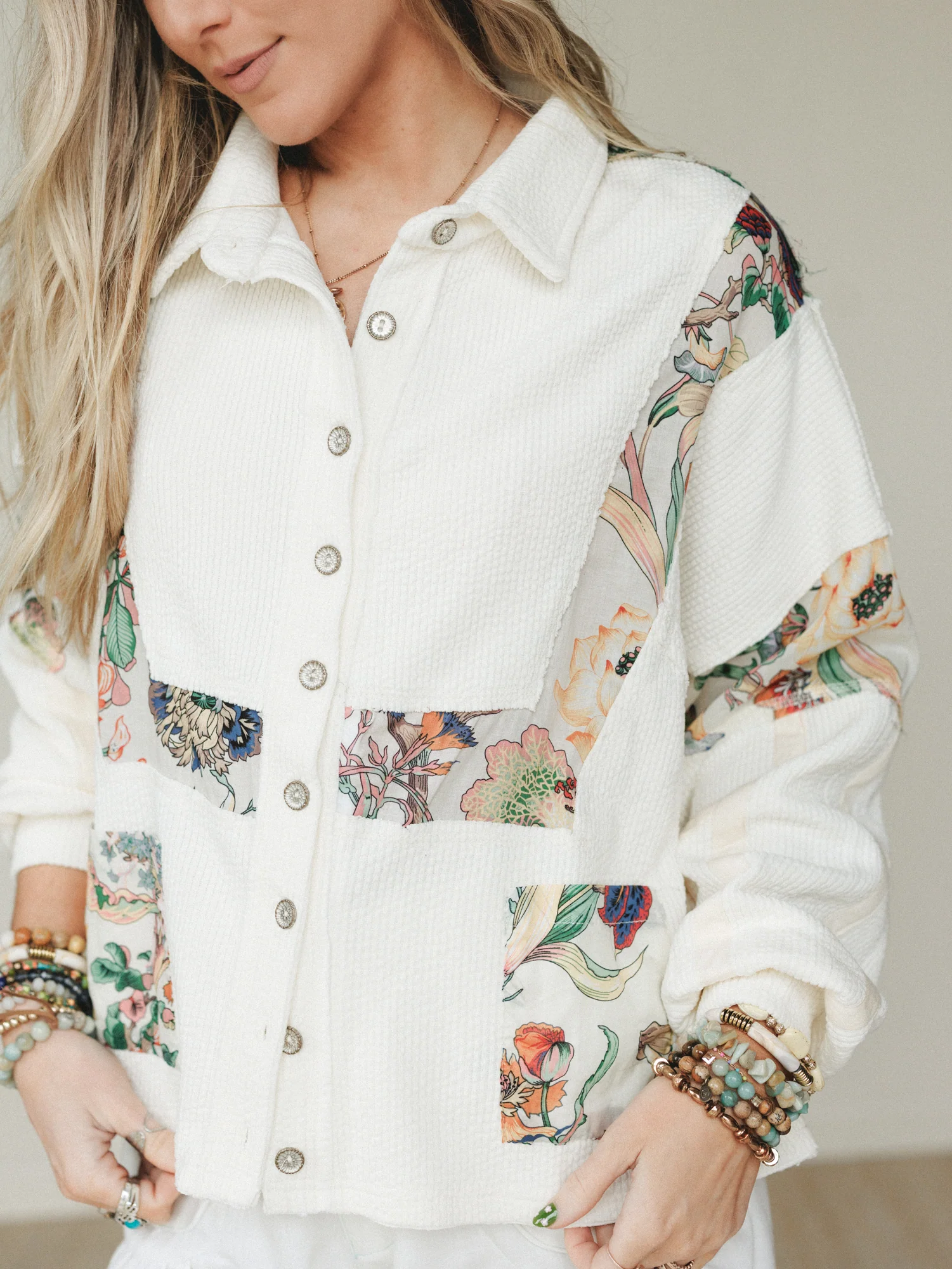 Dream Drape Jacket - Cream - Image 3