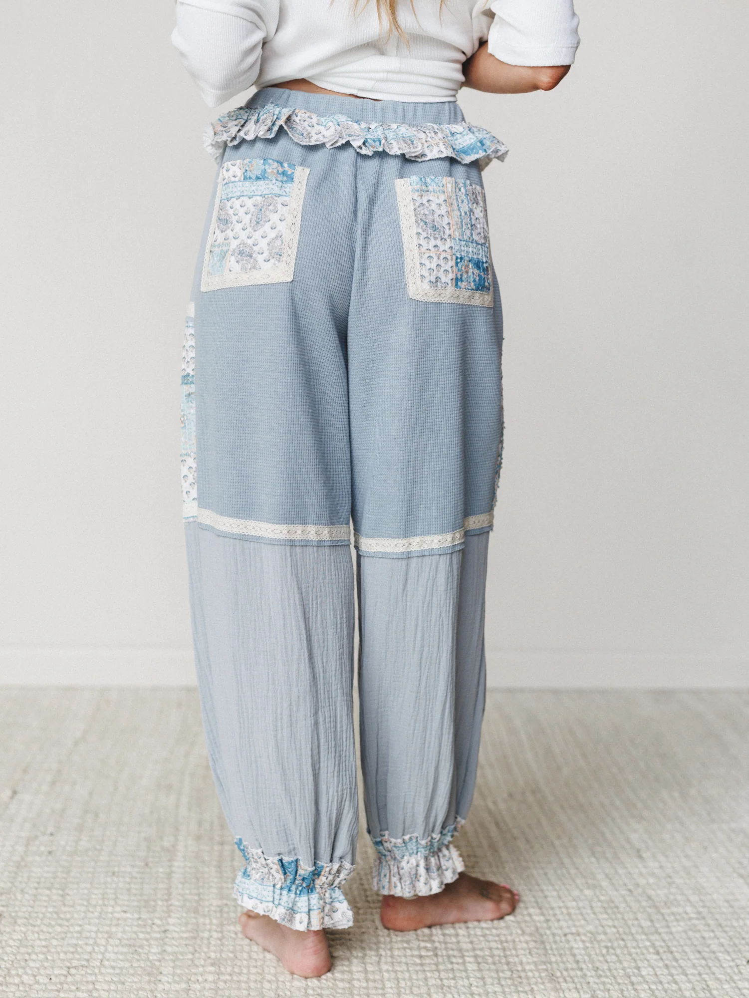 Dream Escape Pants - Ash Blue - Image 4