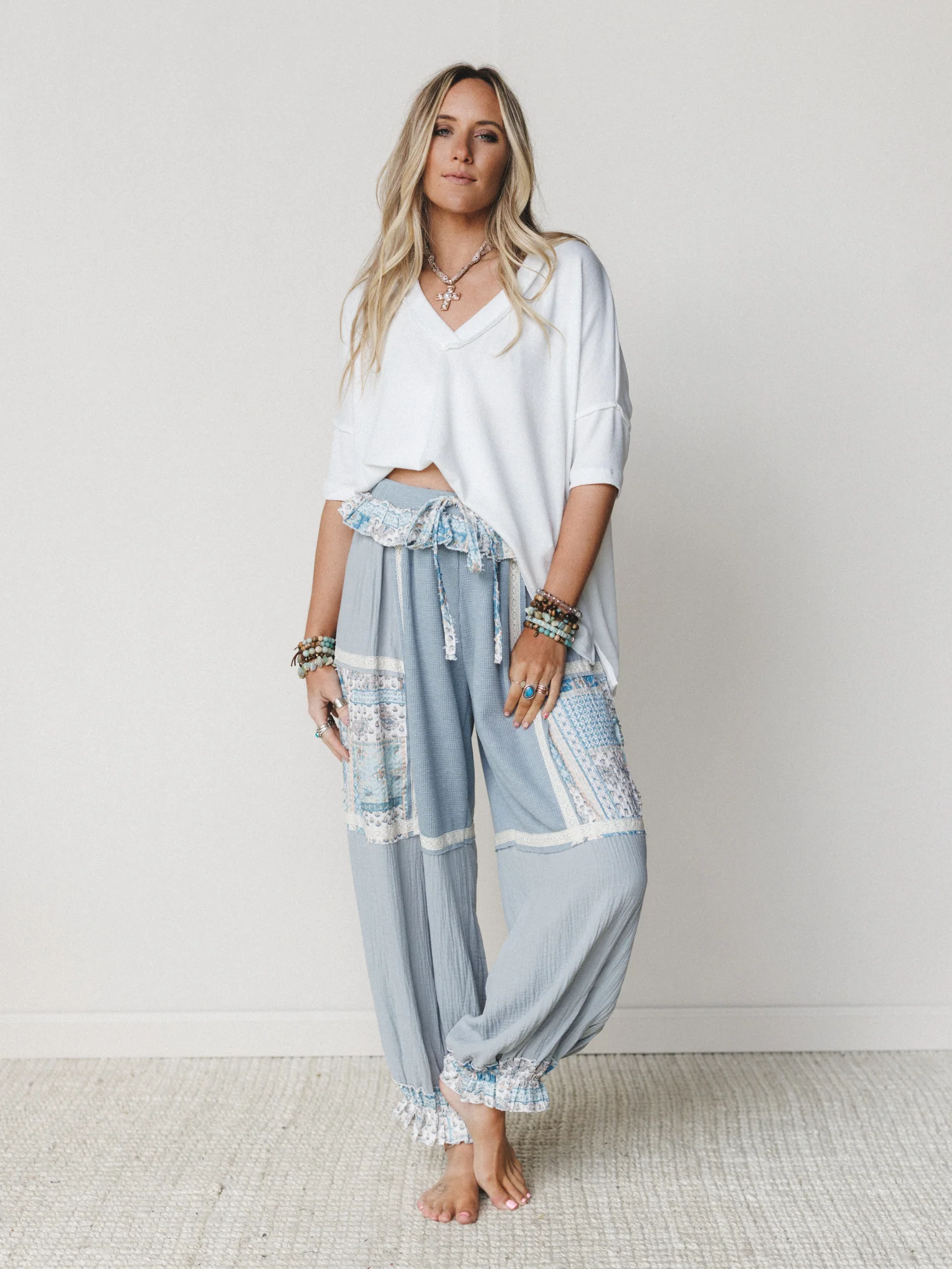 Dream Escape Pants - Ash Blue - Image 5