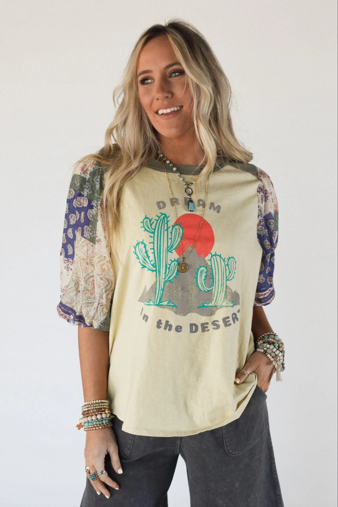 Dream Oasis Top - Green - Image 3