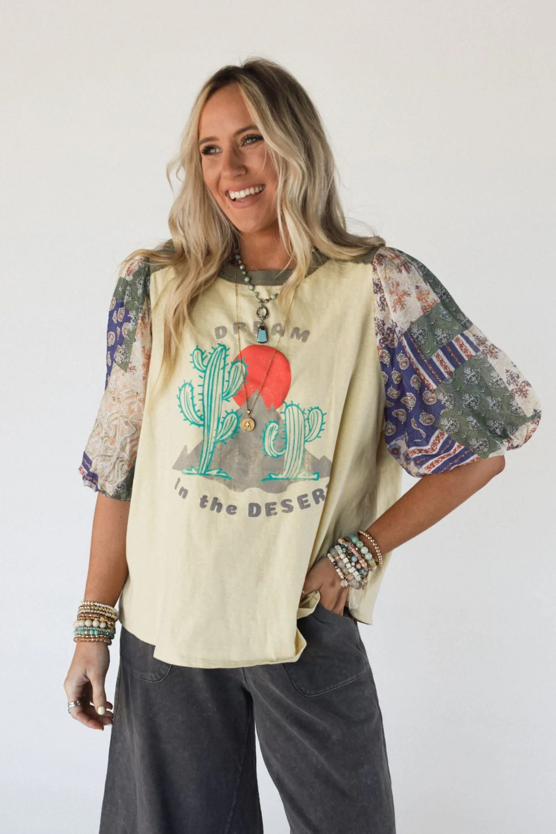 Dream Oasis Top - Green - Image 5