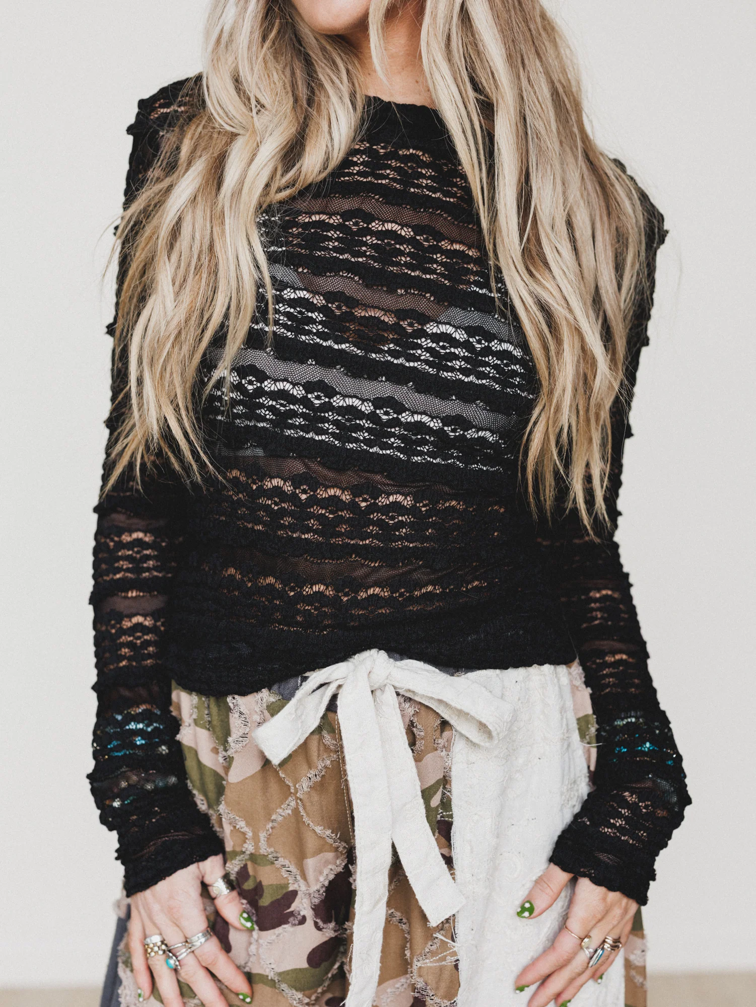 Dreams In The Wind Top - Black - Image 6