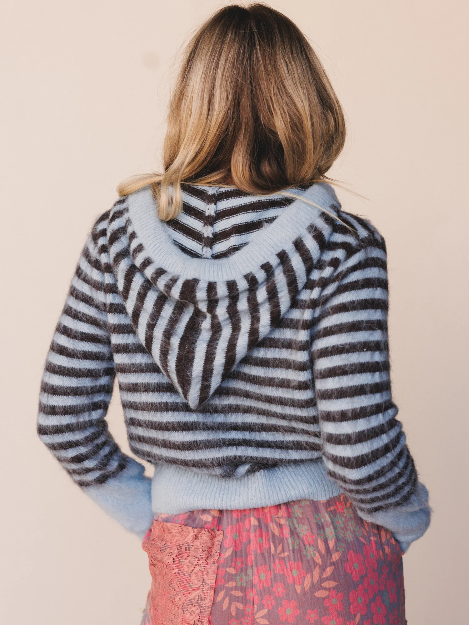 Driftline Striped Sweater - Blue - Image 5
