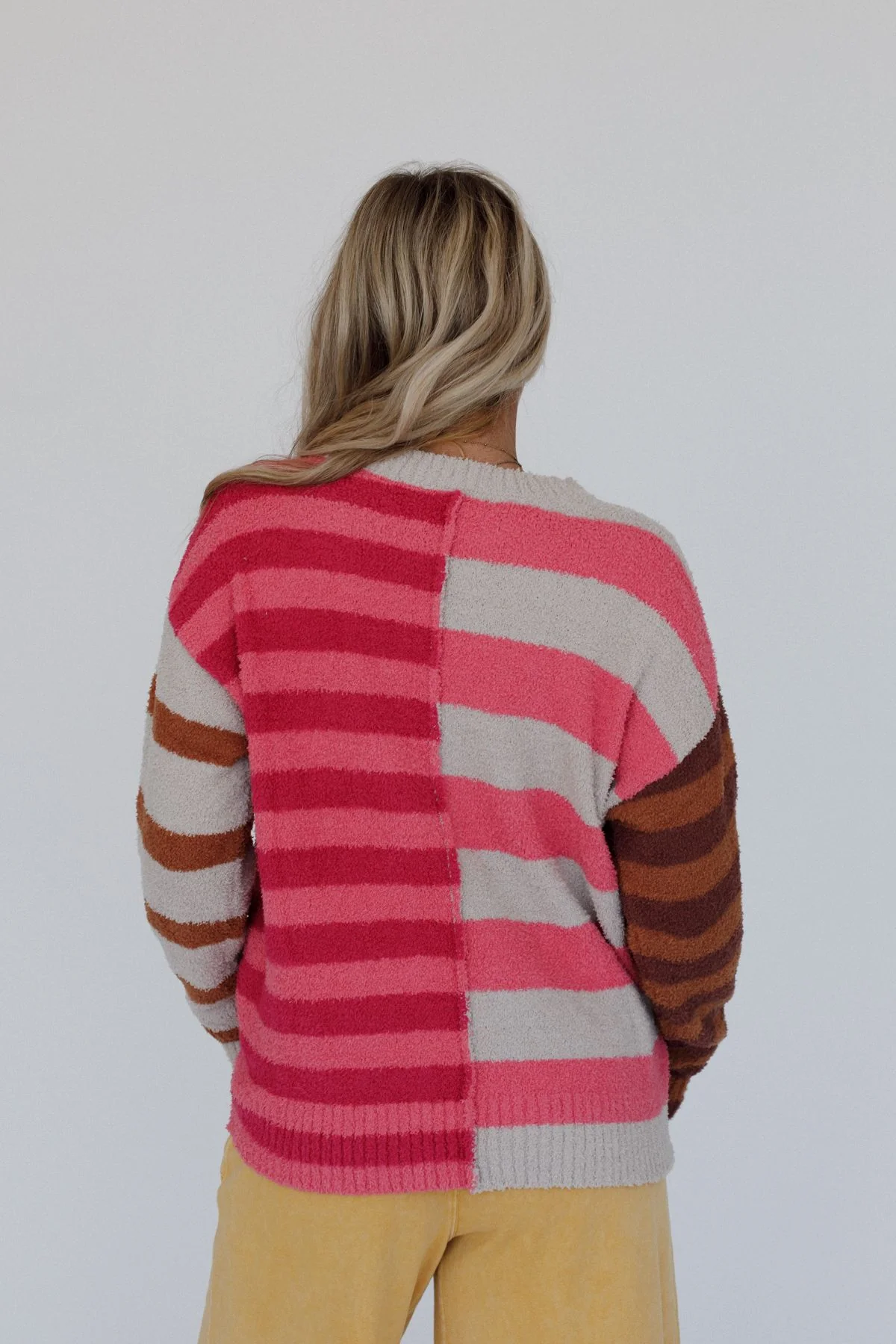 Dulcie Striped Sweater - Pink - Image 6