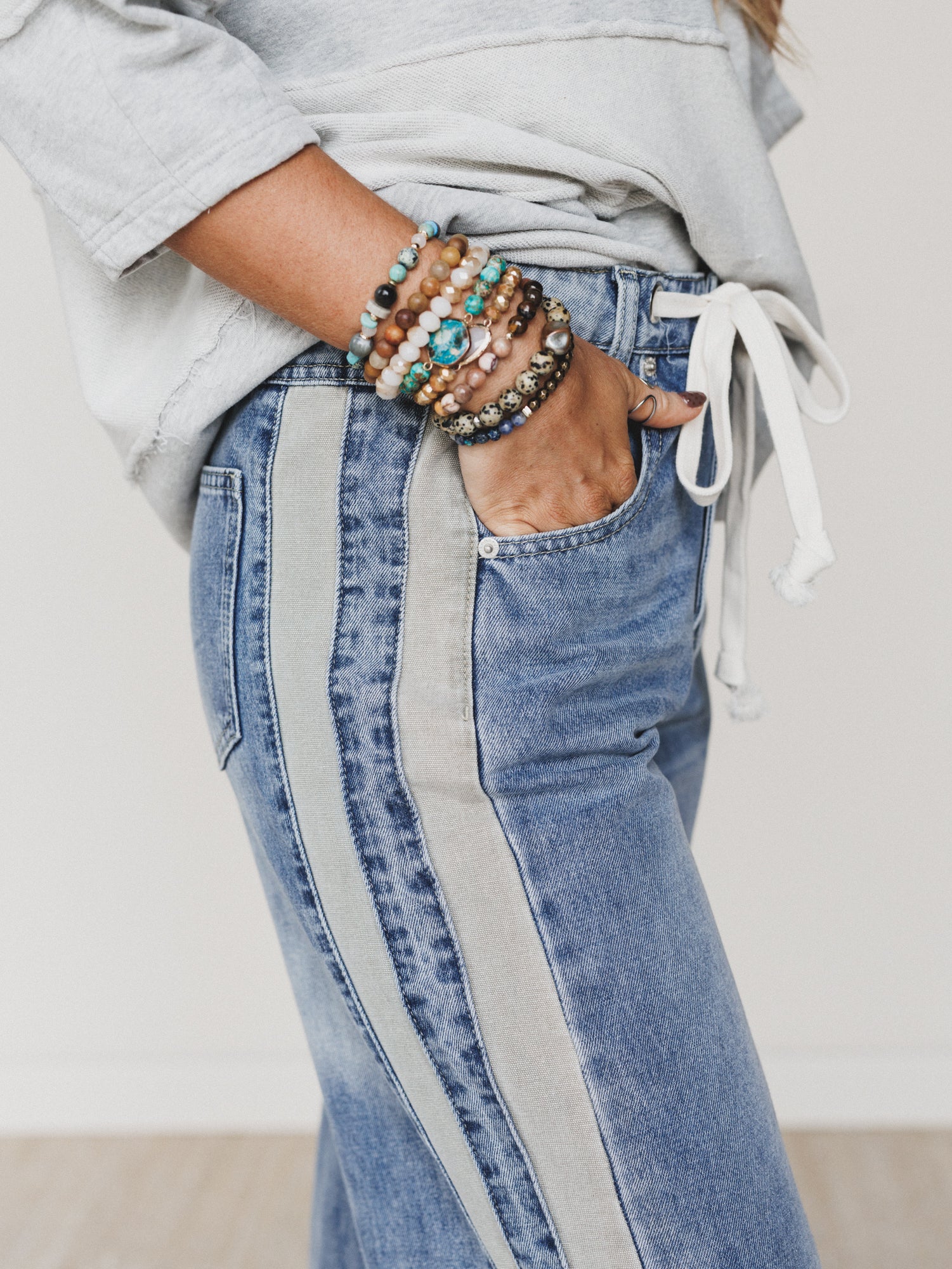Dusty Belle Pants - Denim - Image 3