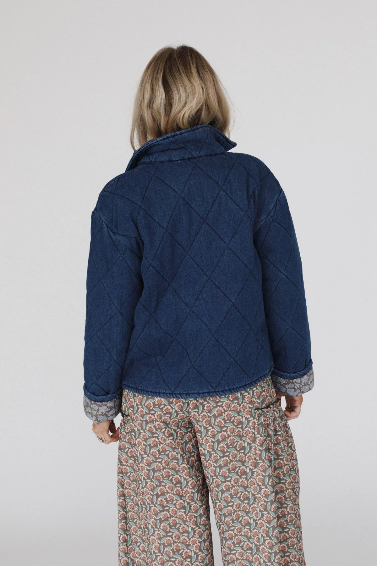 Echo Canyon Quilted Jacket - Dark Denim - Image 4