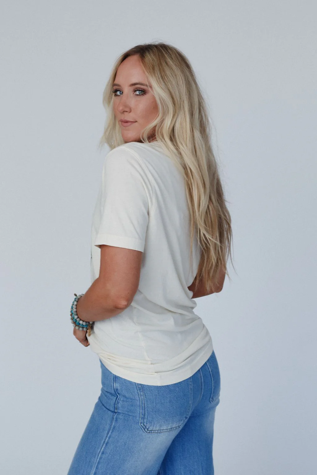 Electric Mama Graphic Tee - Off White - Image 2