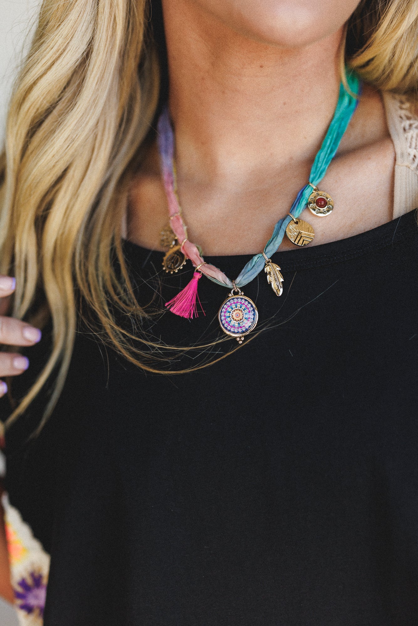 Electric Meadow Necklace - Multi - Image 2