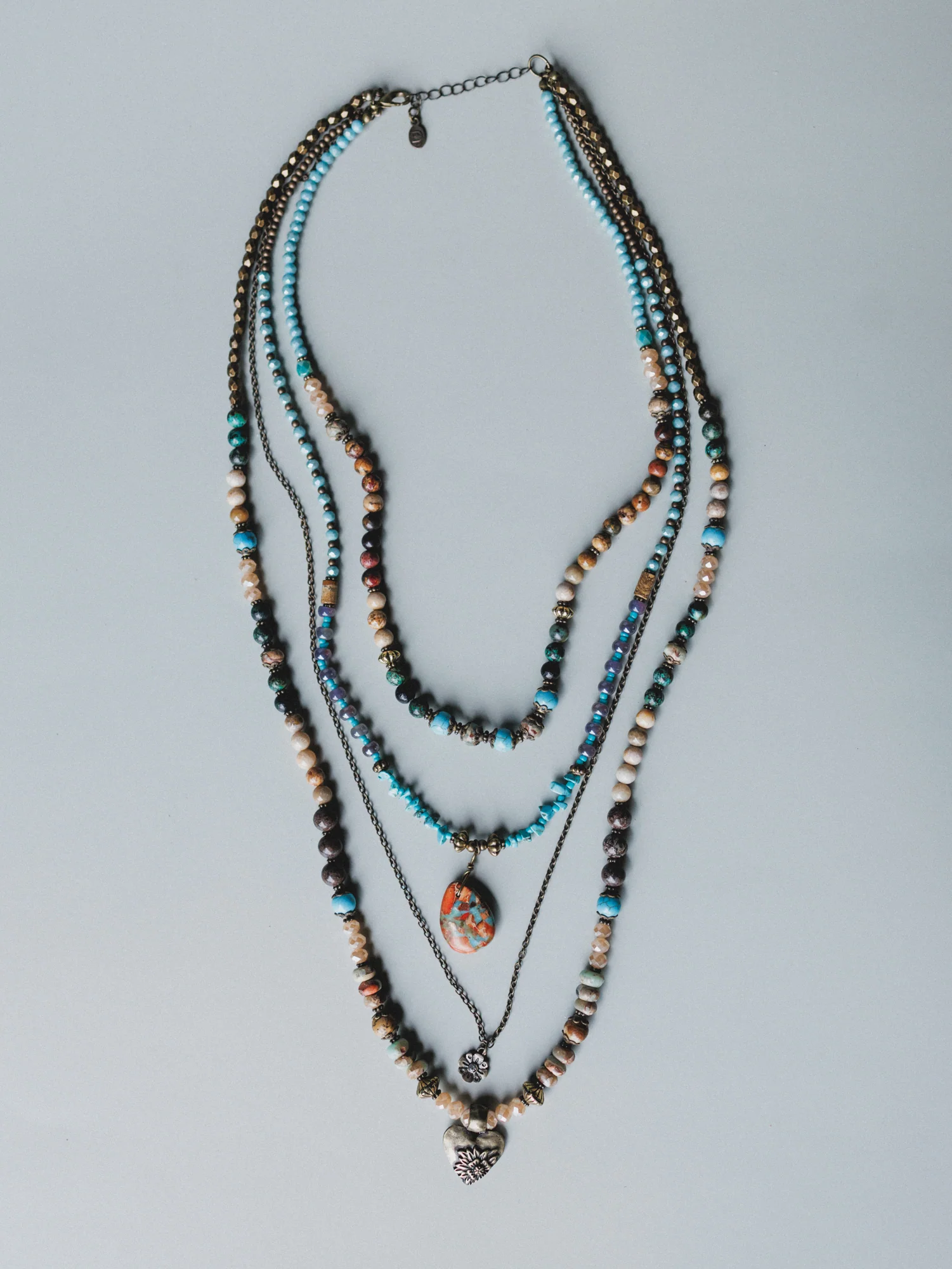 Esmeralda Layered Necklace - Mesa