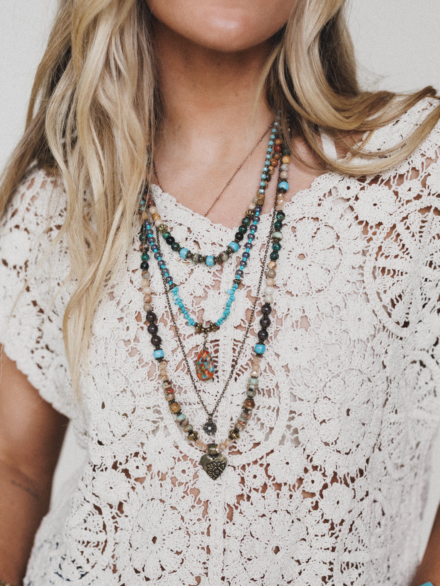 Esmeralda Layered Necklace - Mesa - Image 2