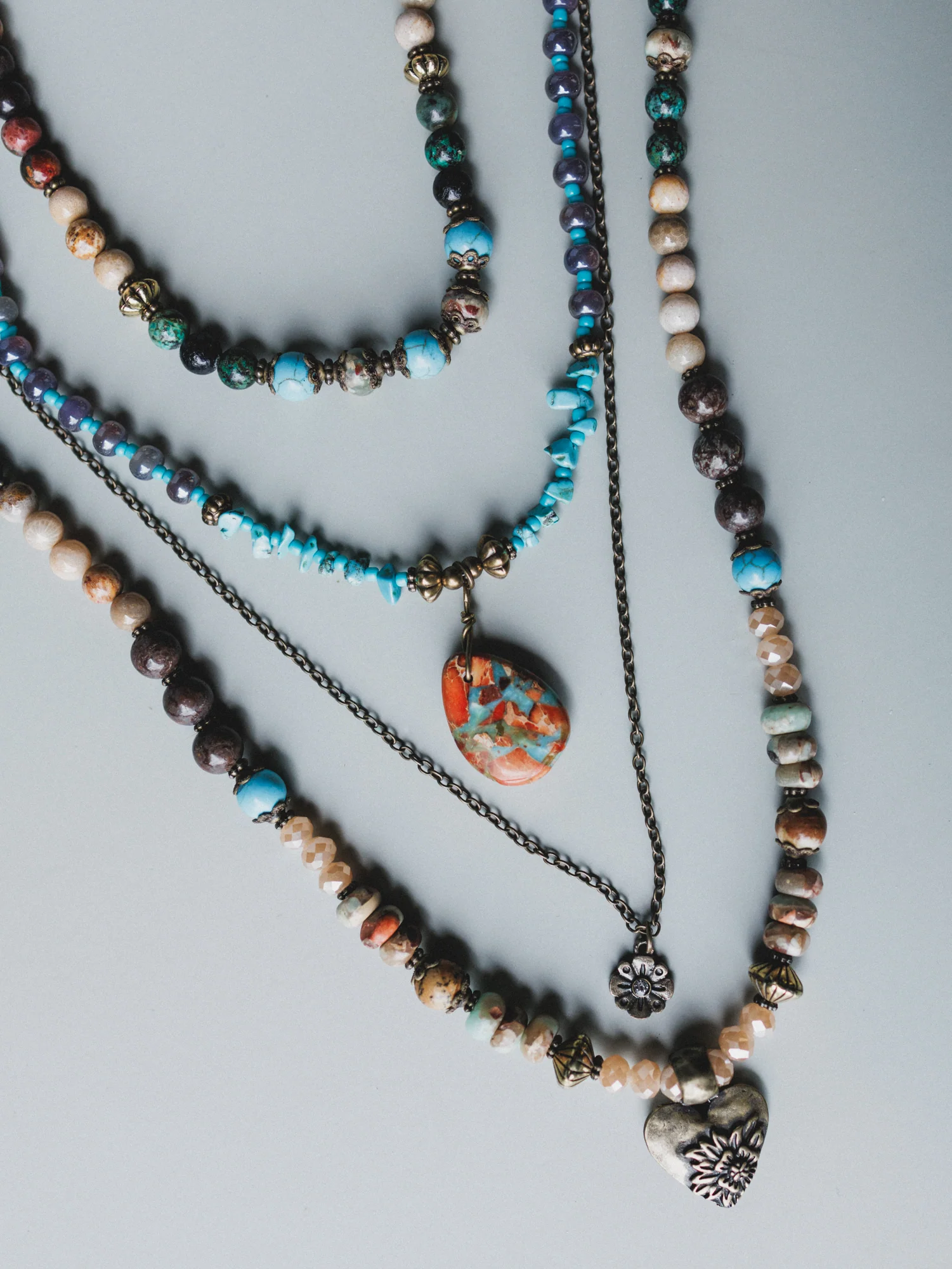 Esmeralda Layered Necklace - Mesa - Image 3