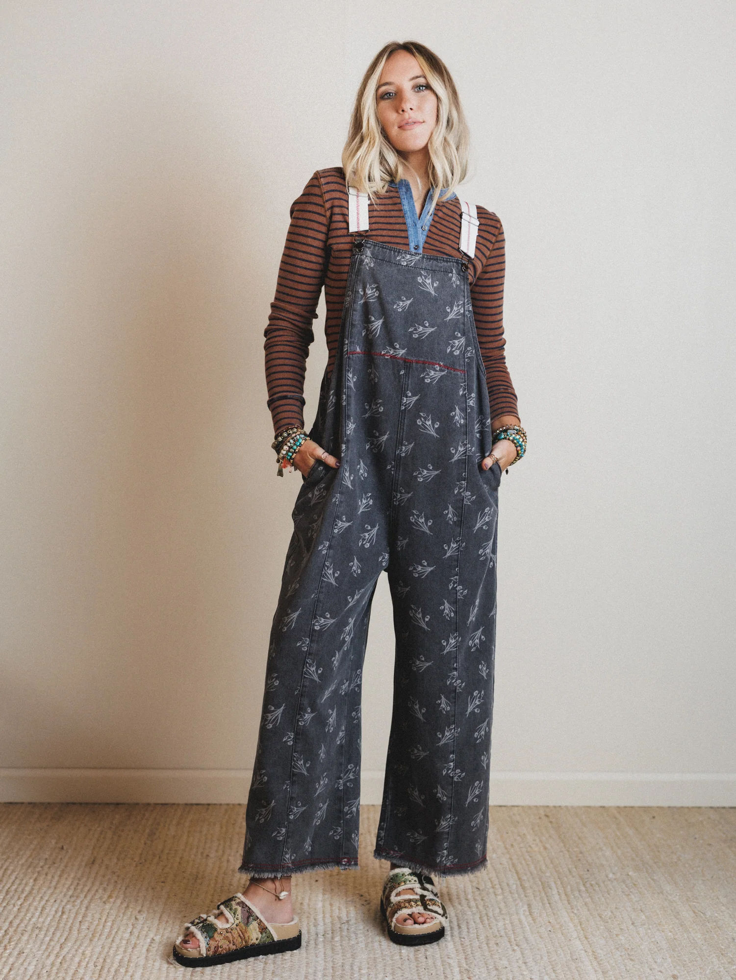 Fieldtrip Stripe Top - Rust - Image 4