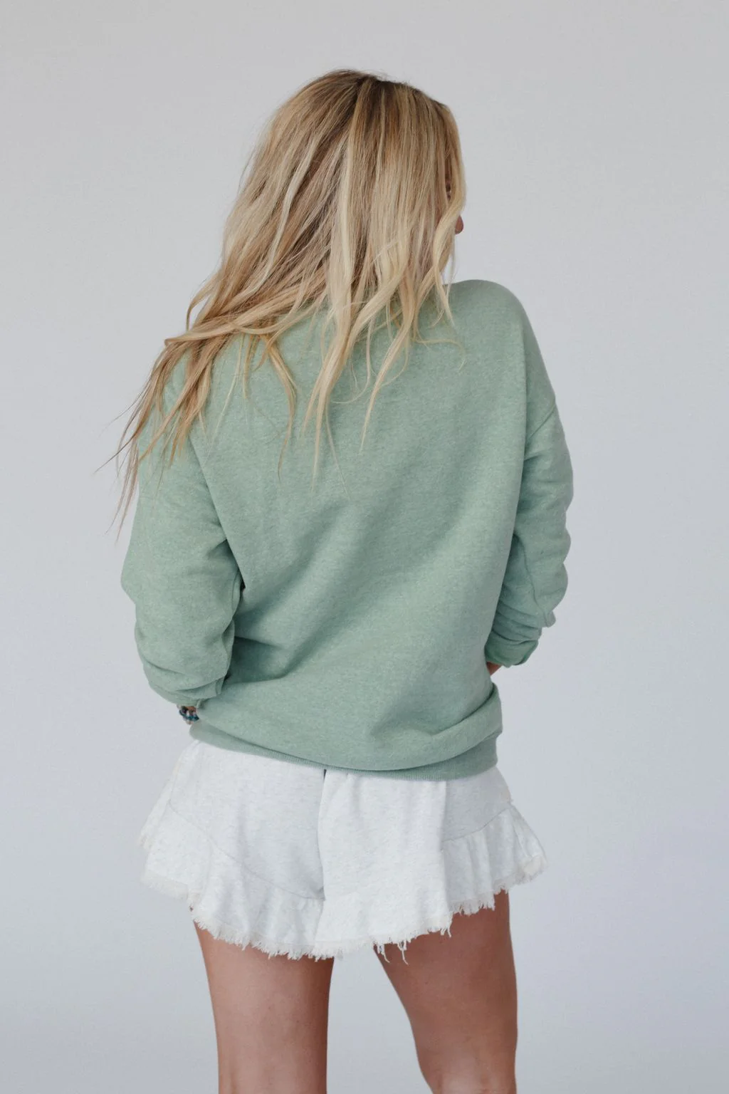 Fierce Mama Graphic Sweatshirt - Sage - Image 8