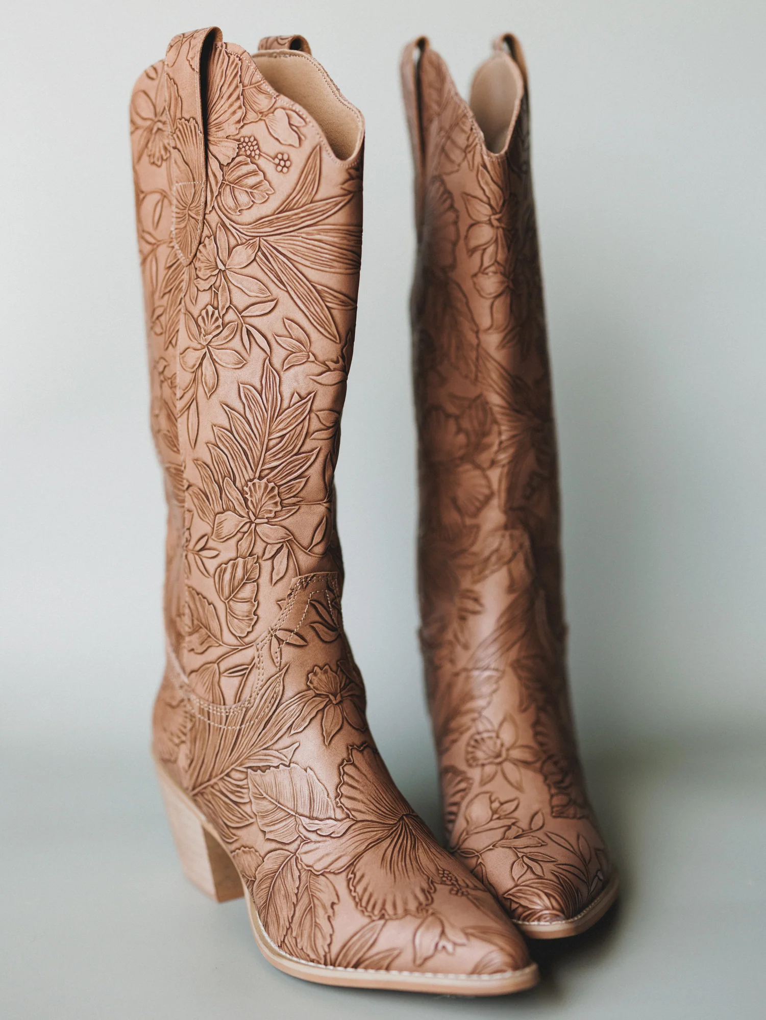 Flora Boot - Brown Floral - Image 3