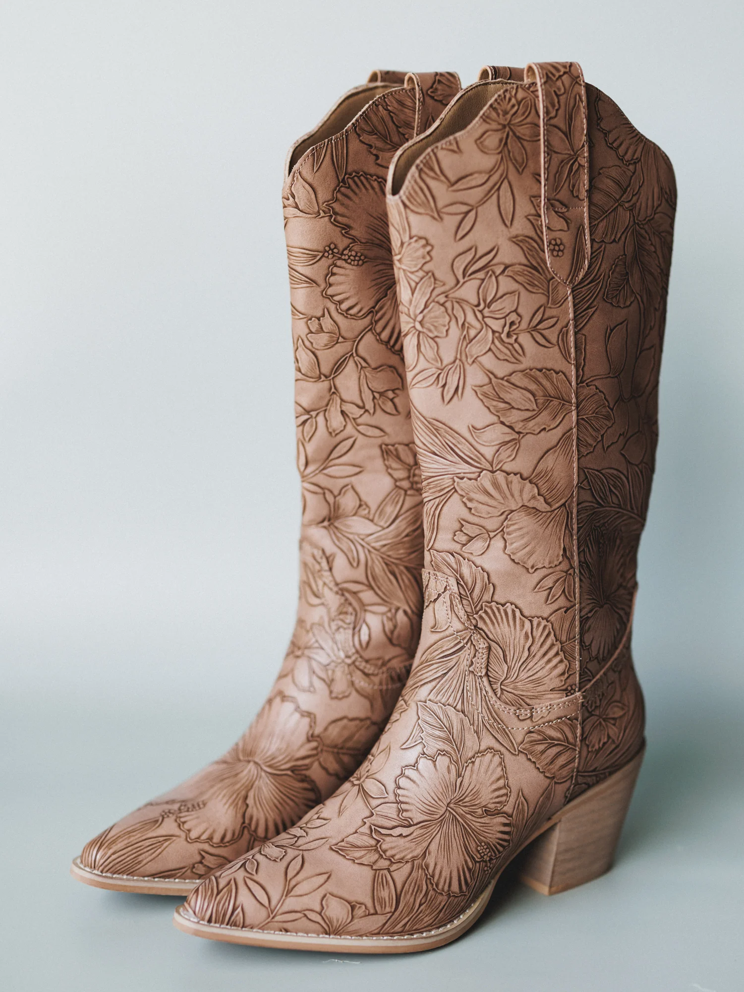 Flora Boot - Brown Floral - Image 6