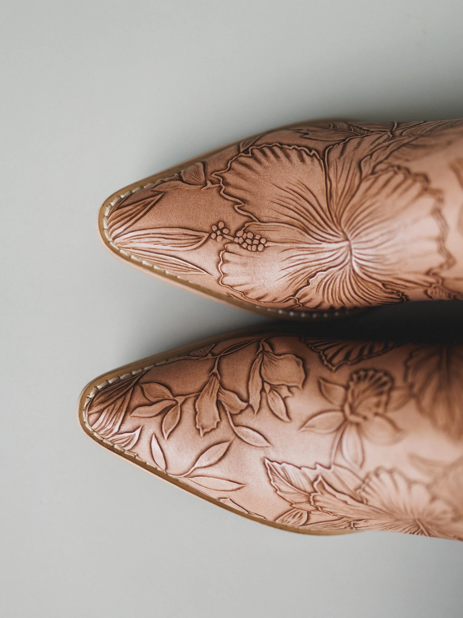 Flora Boot - Brown Floral