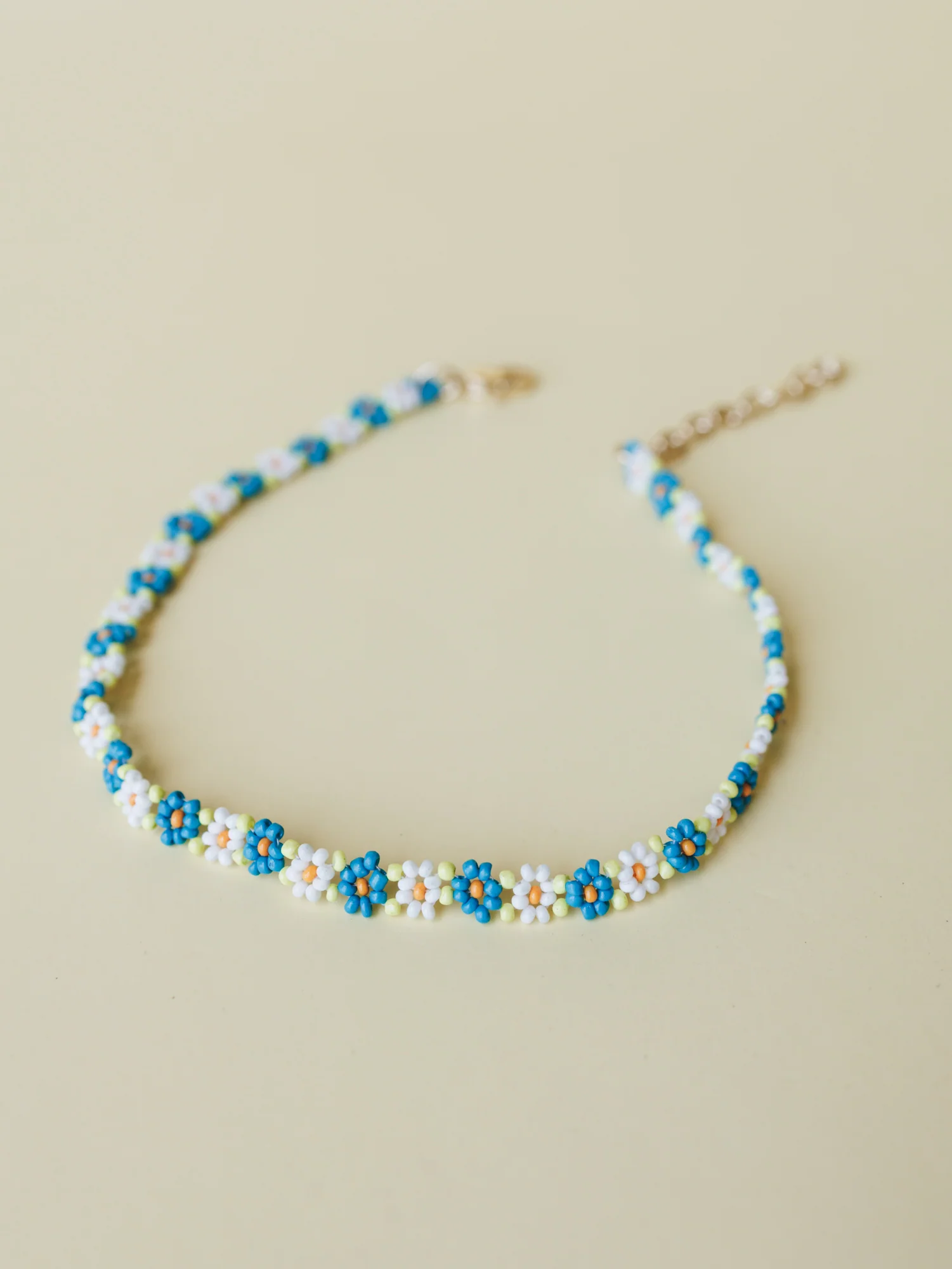 Floral Step Anklet  - Green - Image 4