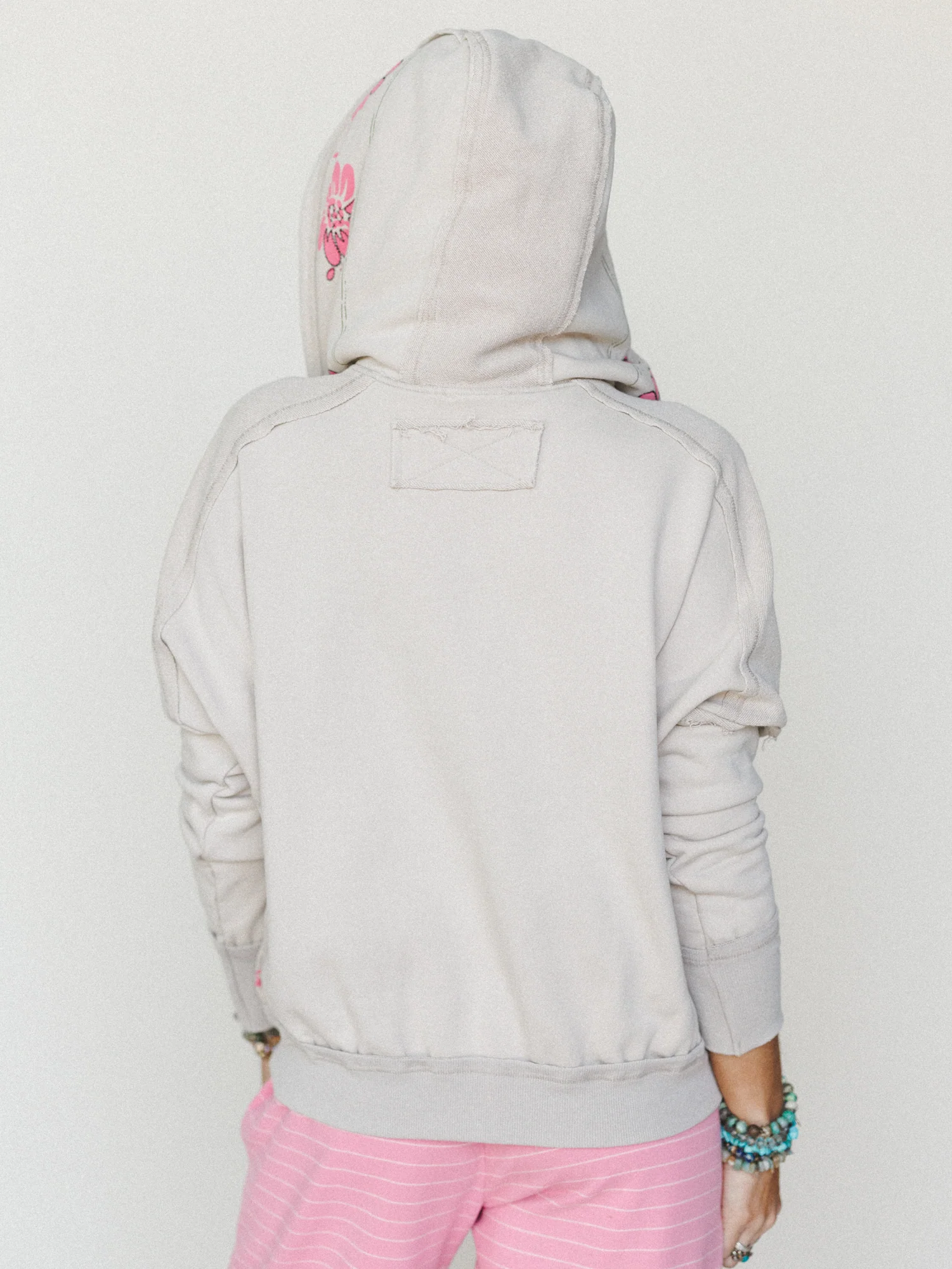 Flower Blooms Jacket - Mushroom - Image 6