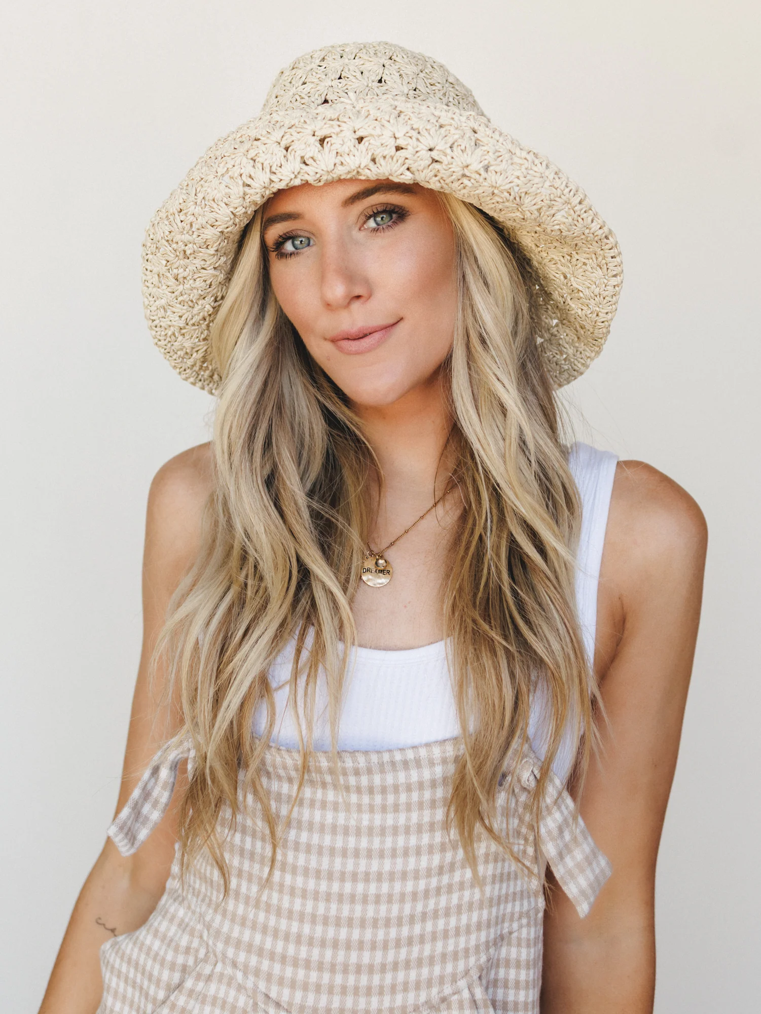 Flower Party Hat - Ivory - Image 2