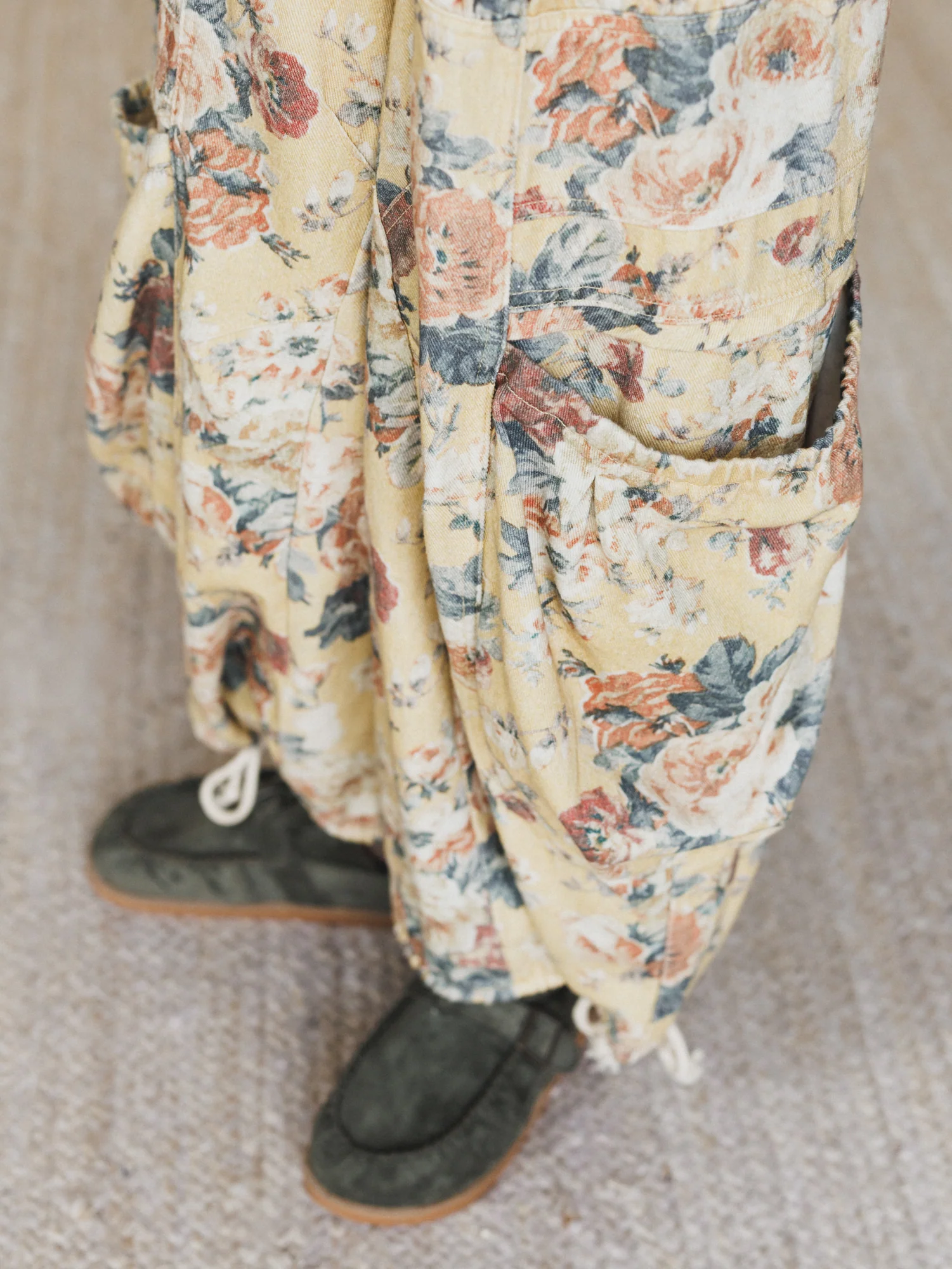 Flower Party Pants - Yellow - Image 3