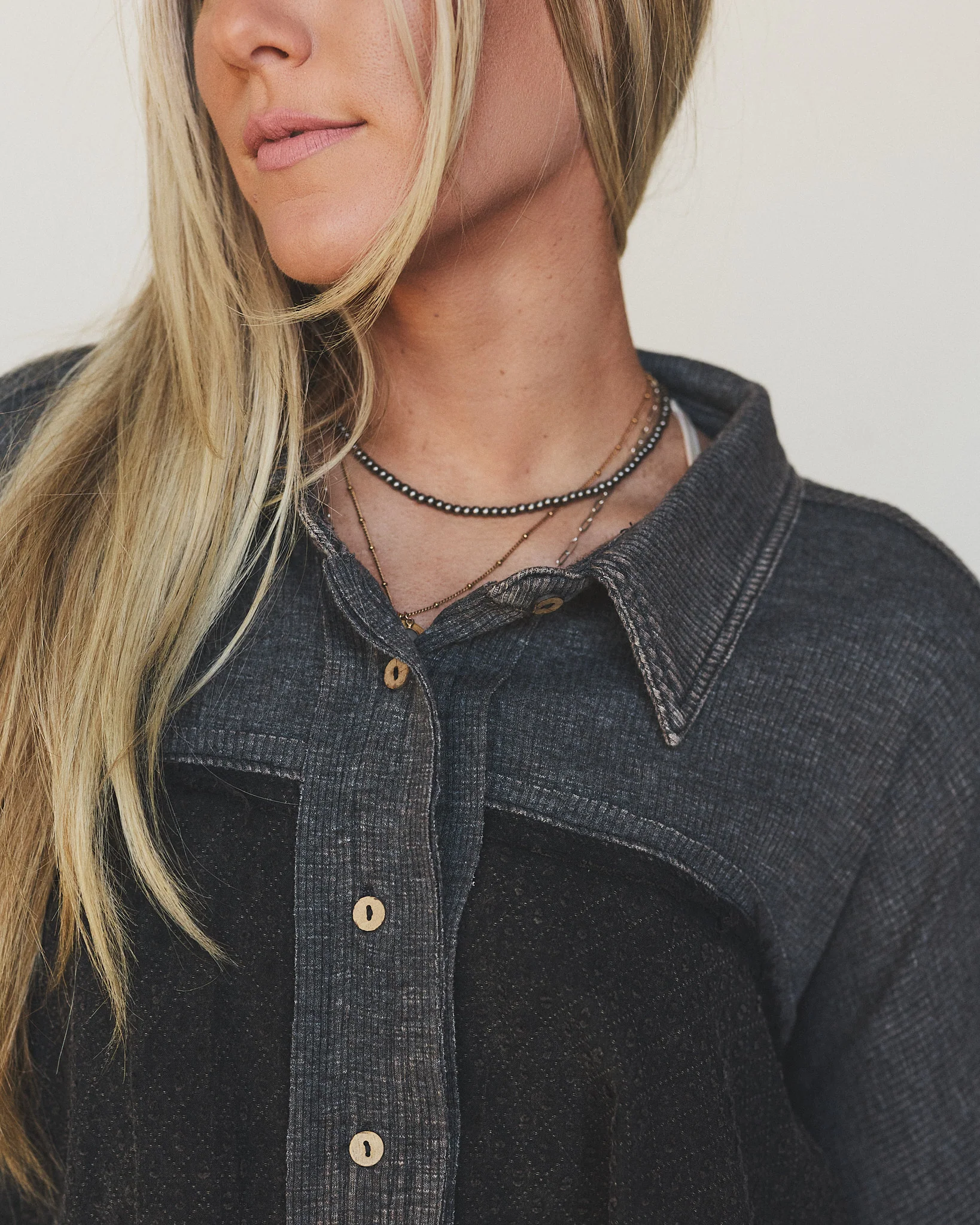 Flutter Fly Bell Sleeve Top - Black - Image 4