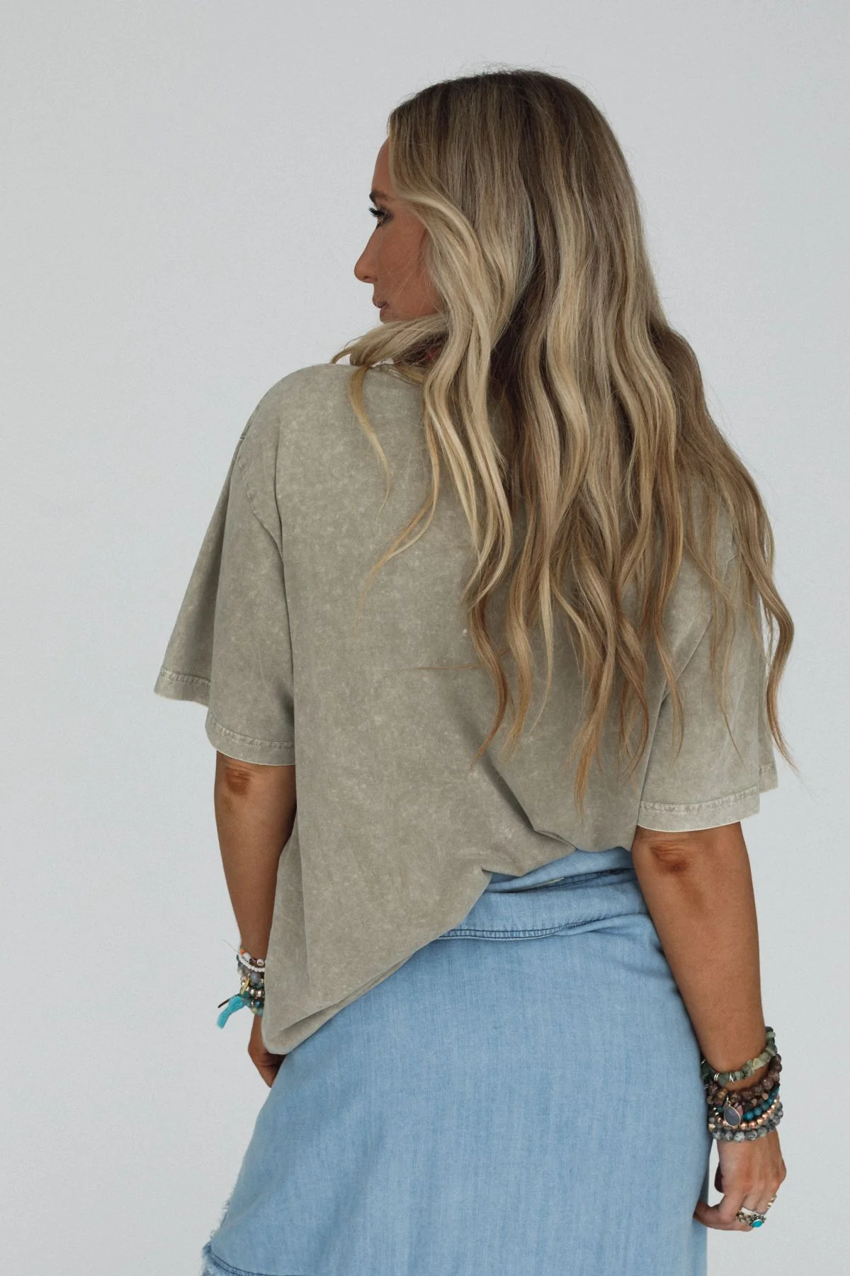 Fly Free Graphic Tee - Mocha - Image 3