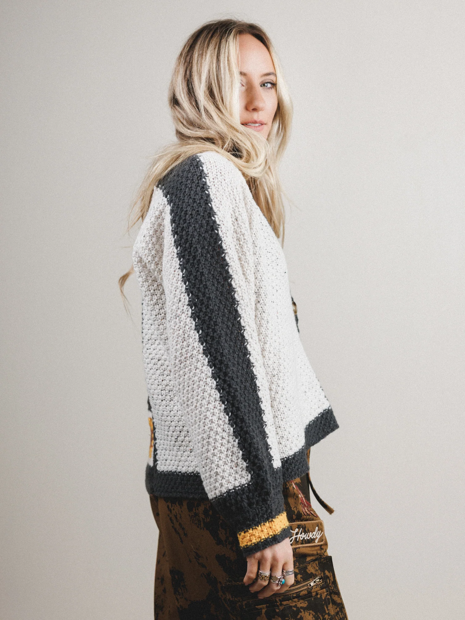 Freeflower Sweater - Grey - Image 3