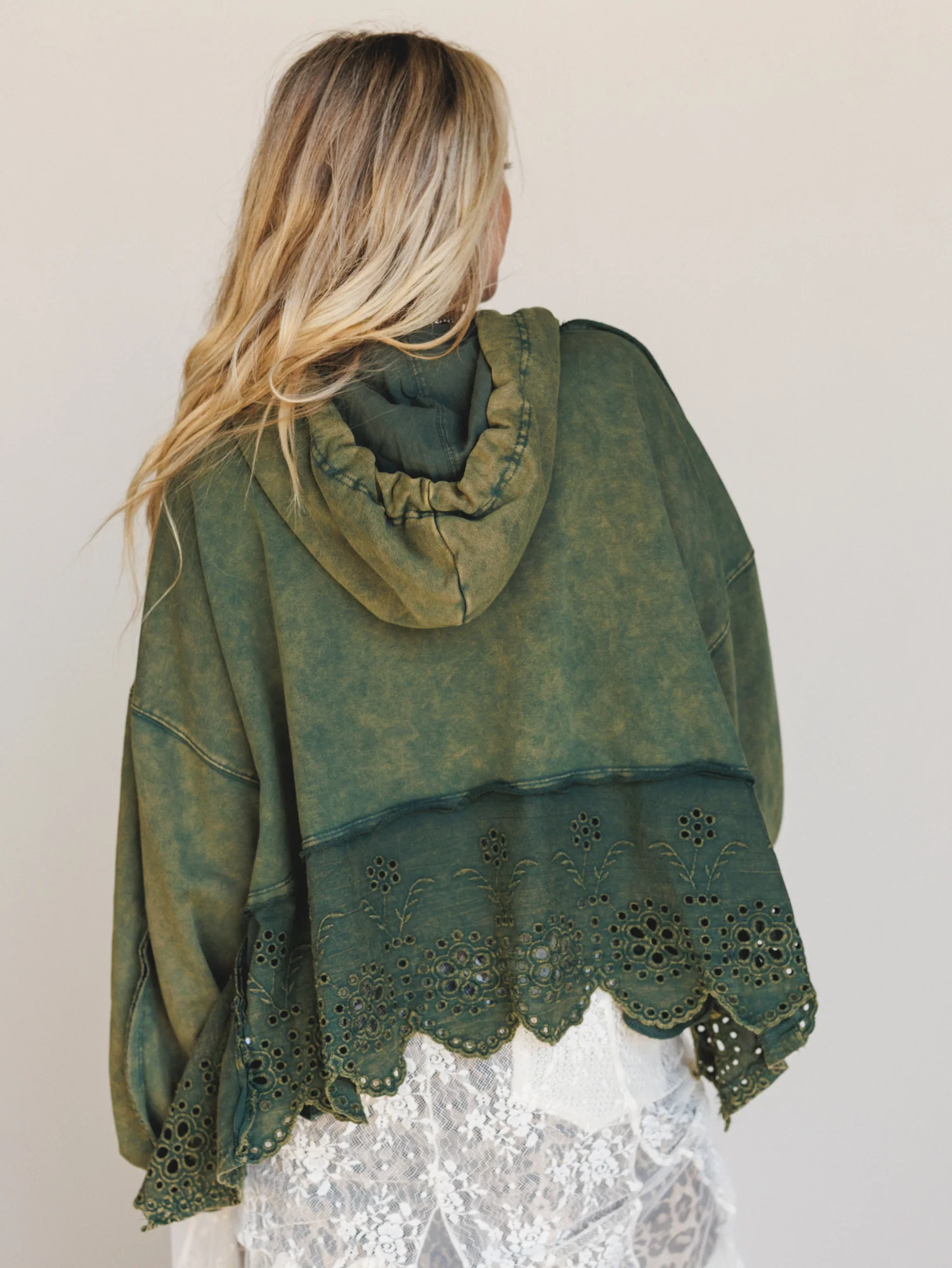 Garden Fable Hoodie - Green - Image 6