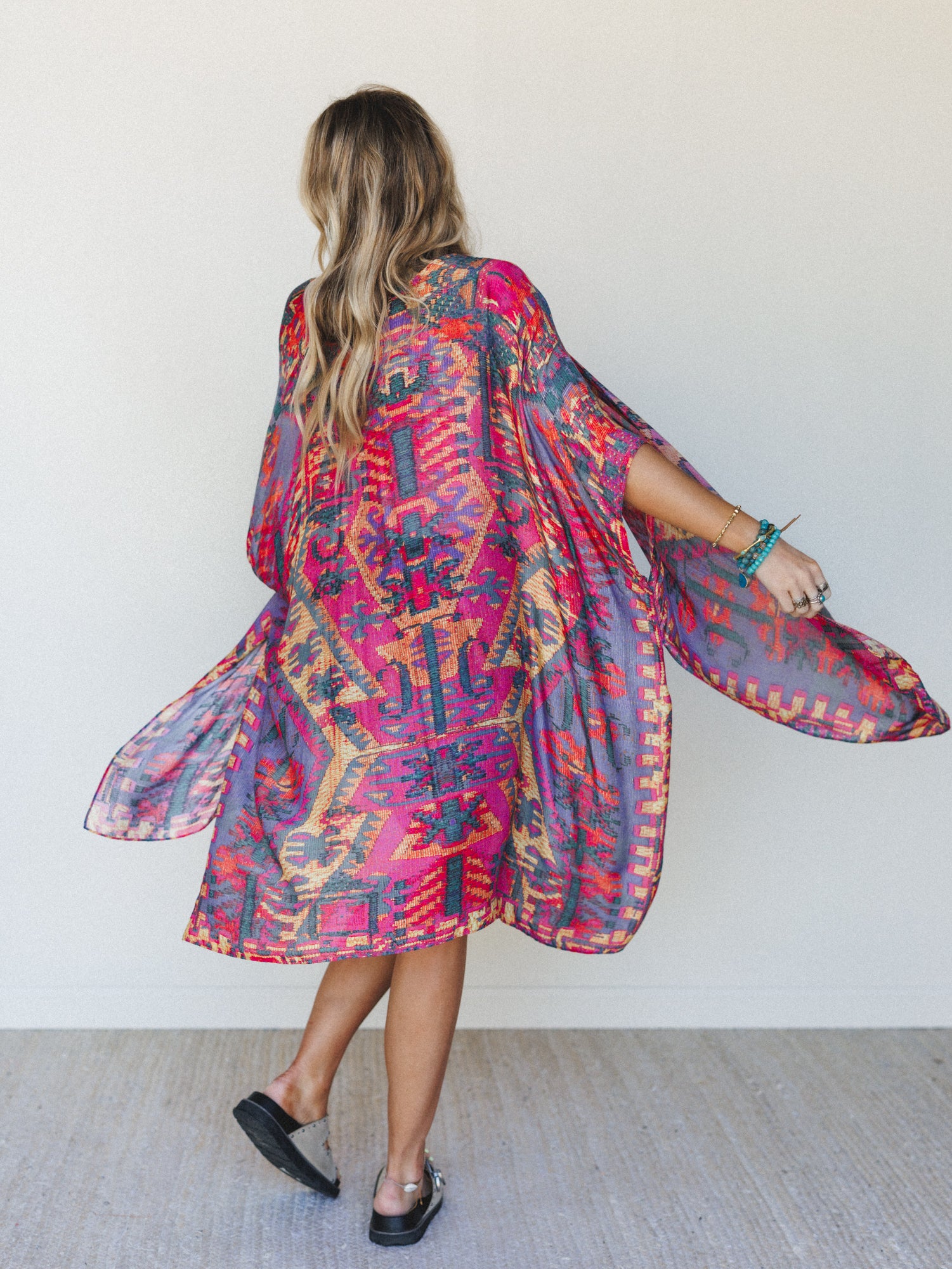 Garden of Color Kimono - Valencia - Image 2