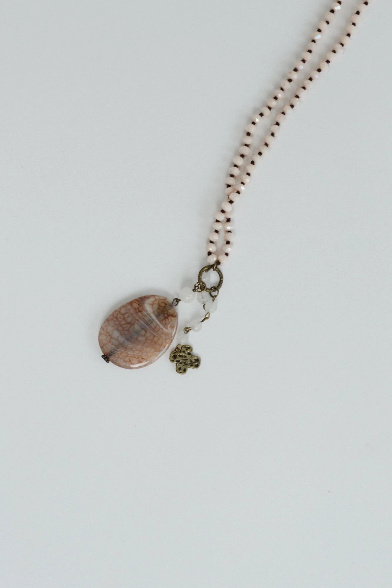 Gizelle Necklace - Blush - Image 4