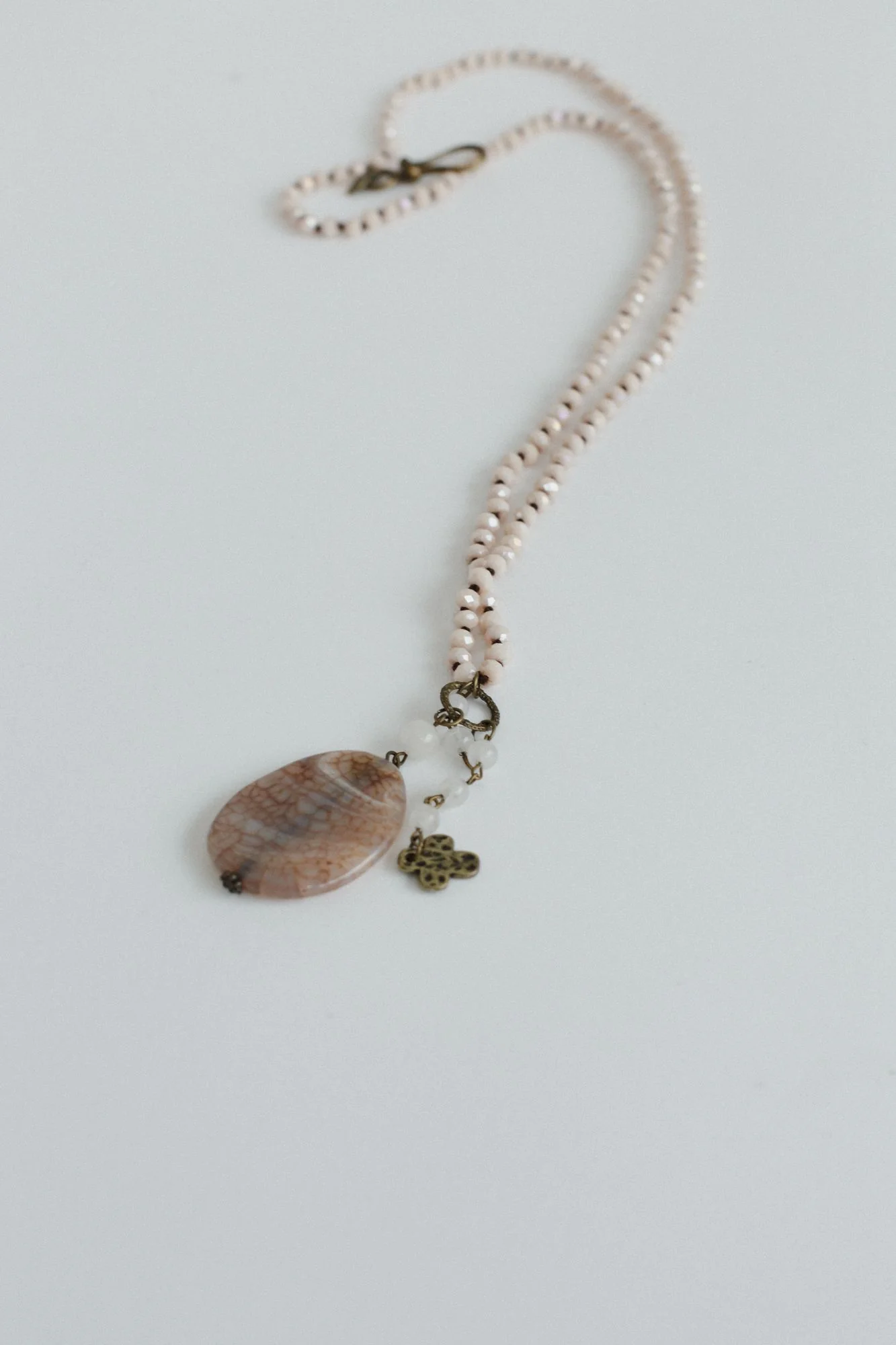 Gizelle Necklace - Blush - Image 9