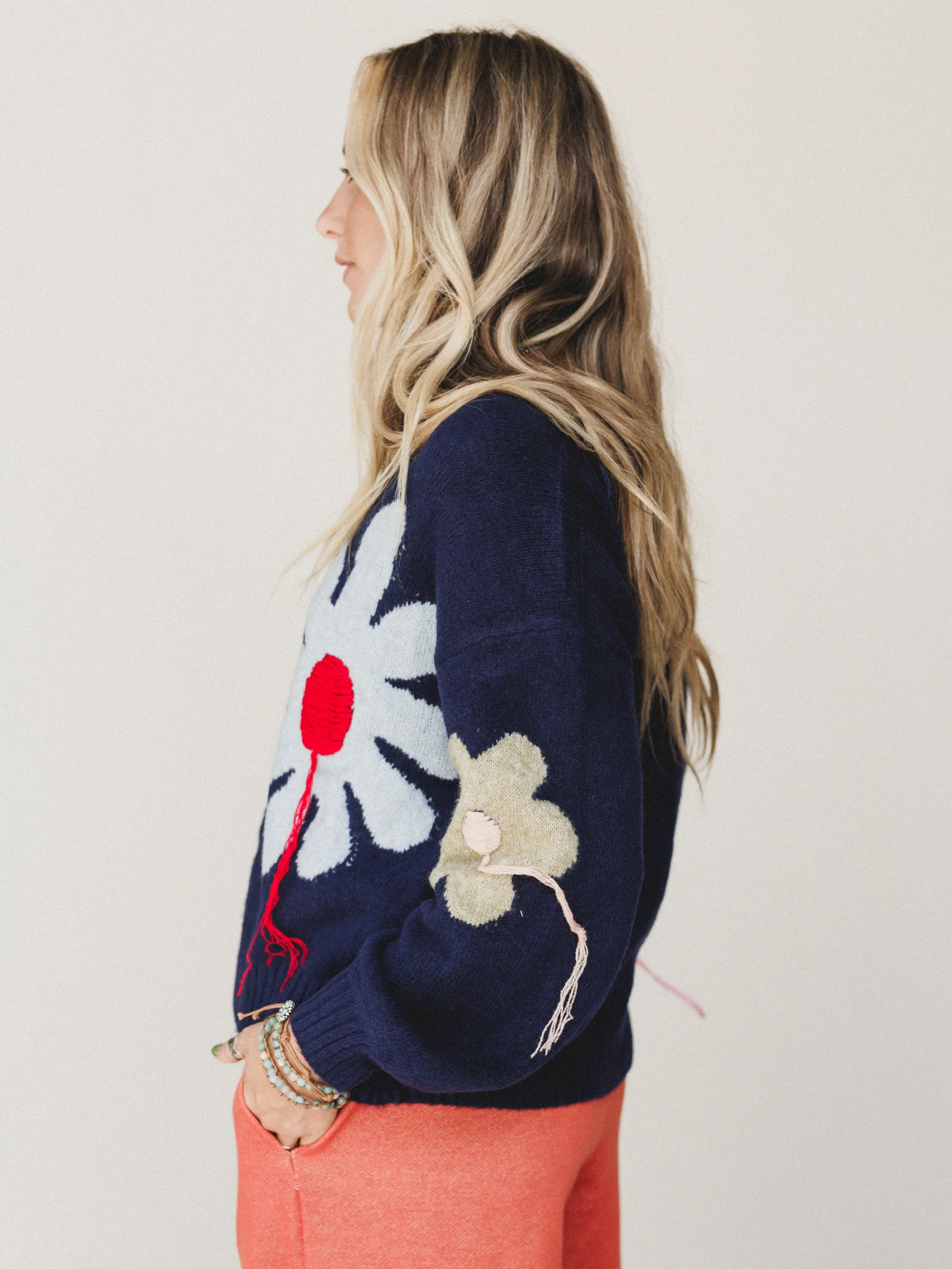 Good Mood Cardigan - Navy - Image 2