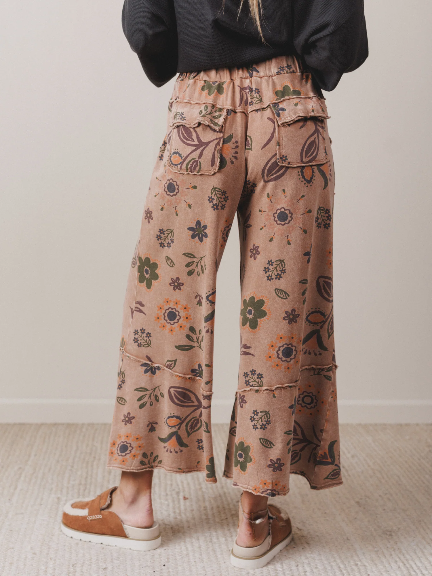 Groove Garden Pants - Mocha - Image 4