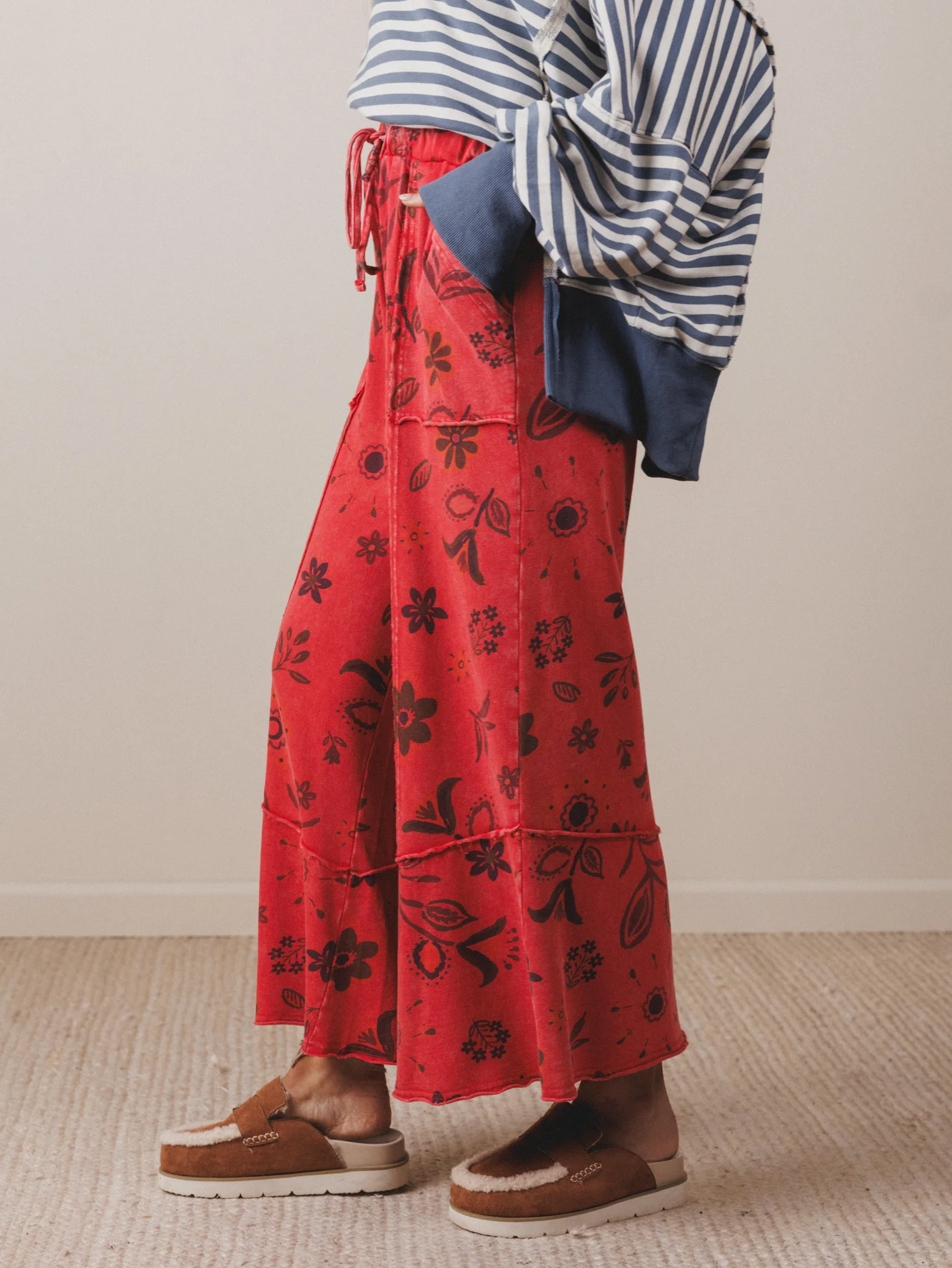 Groove Garden Pants - Red - Image 2