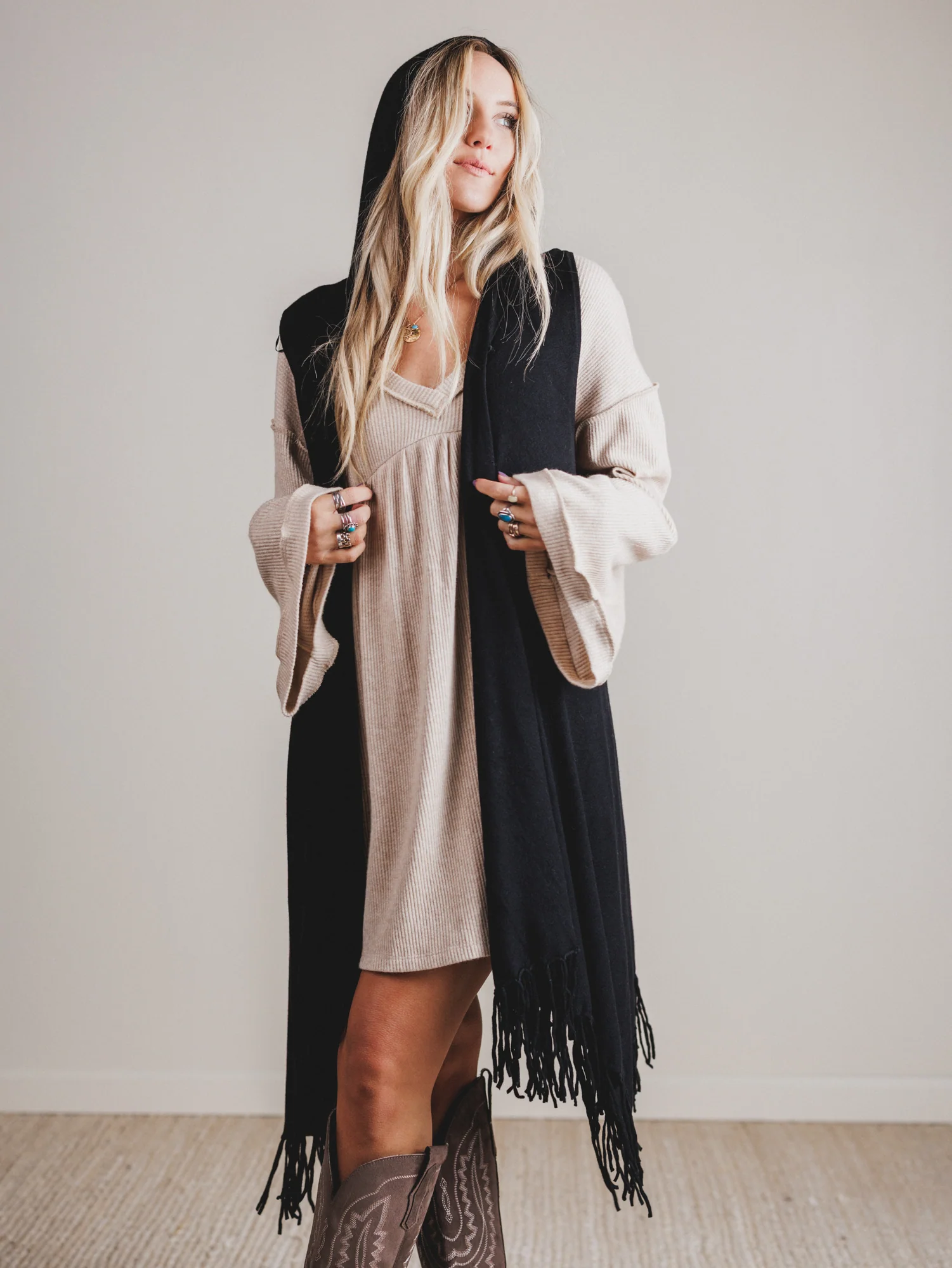 Groove With It Vest - Black - Image 2