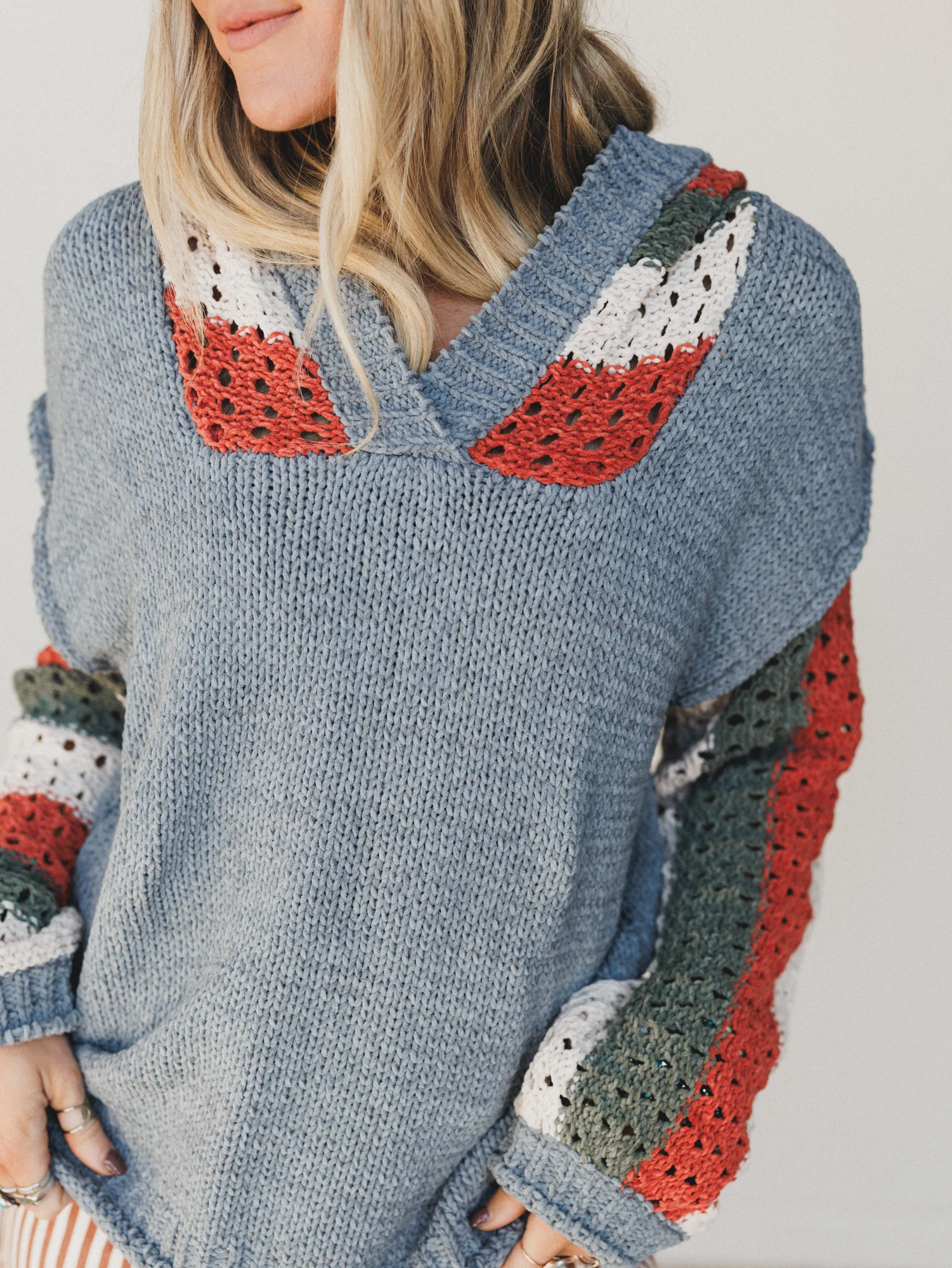 Groovy Somewhere Sweater - Navy - Image 3