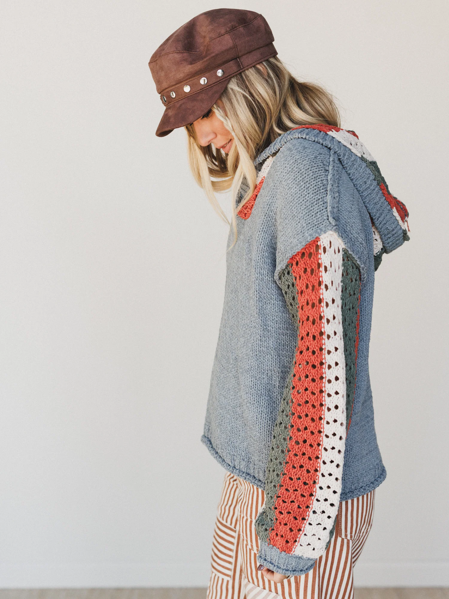 Groovy Somewhere Sweater - Navy - Image 4